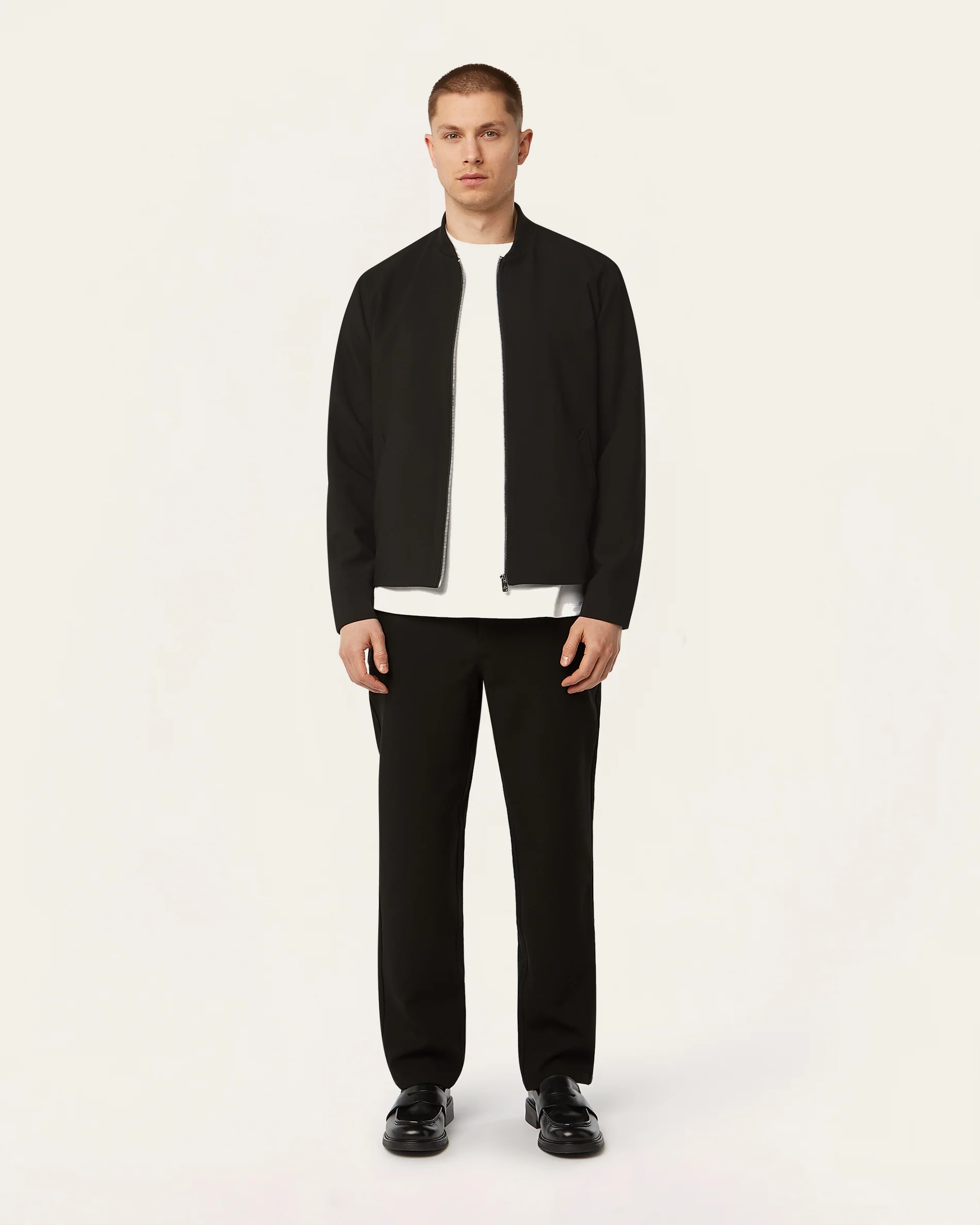 Bomber Jacket Black - Image 4