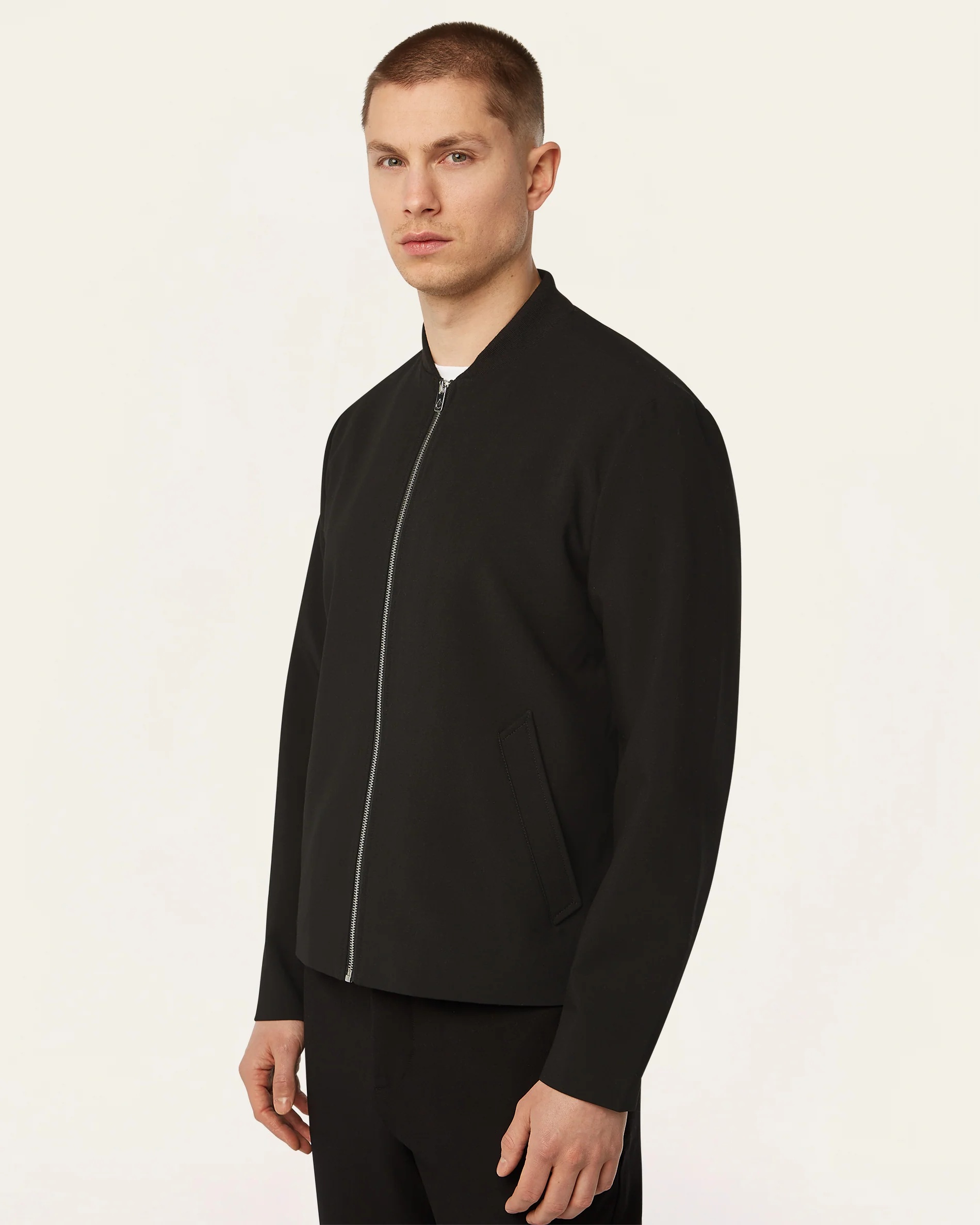 Bomber Jacket Black - Image 5
