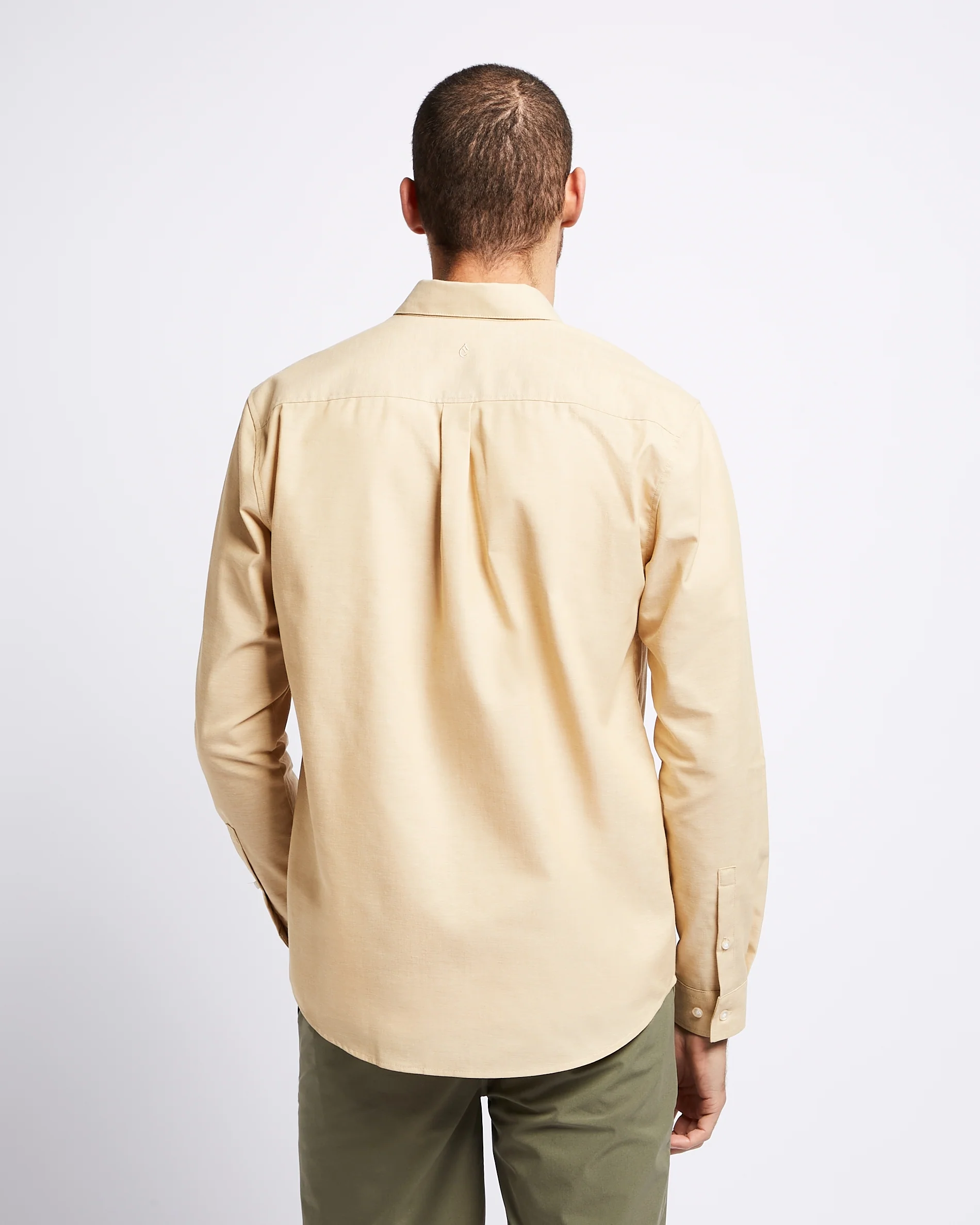 Chambray Shirt Sand - Image 4