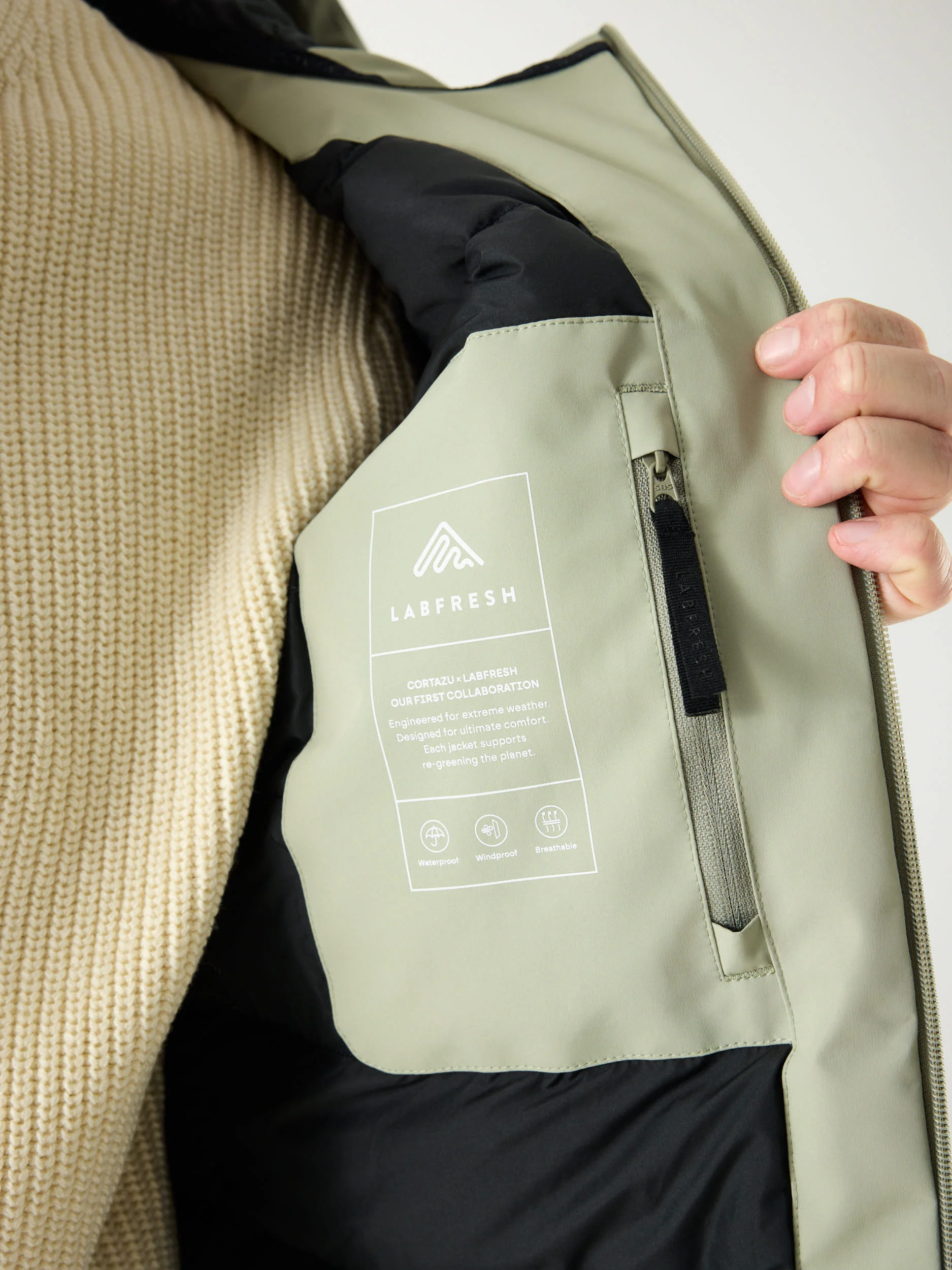 LABFRESH CORTAZU Parka Olive - Image 12