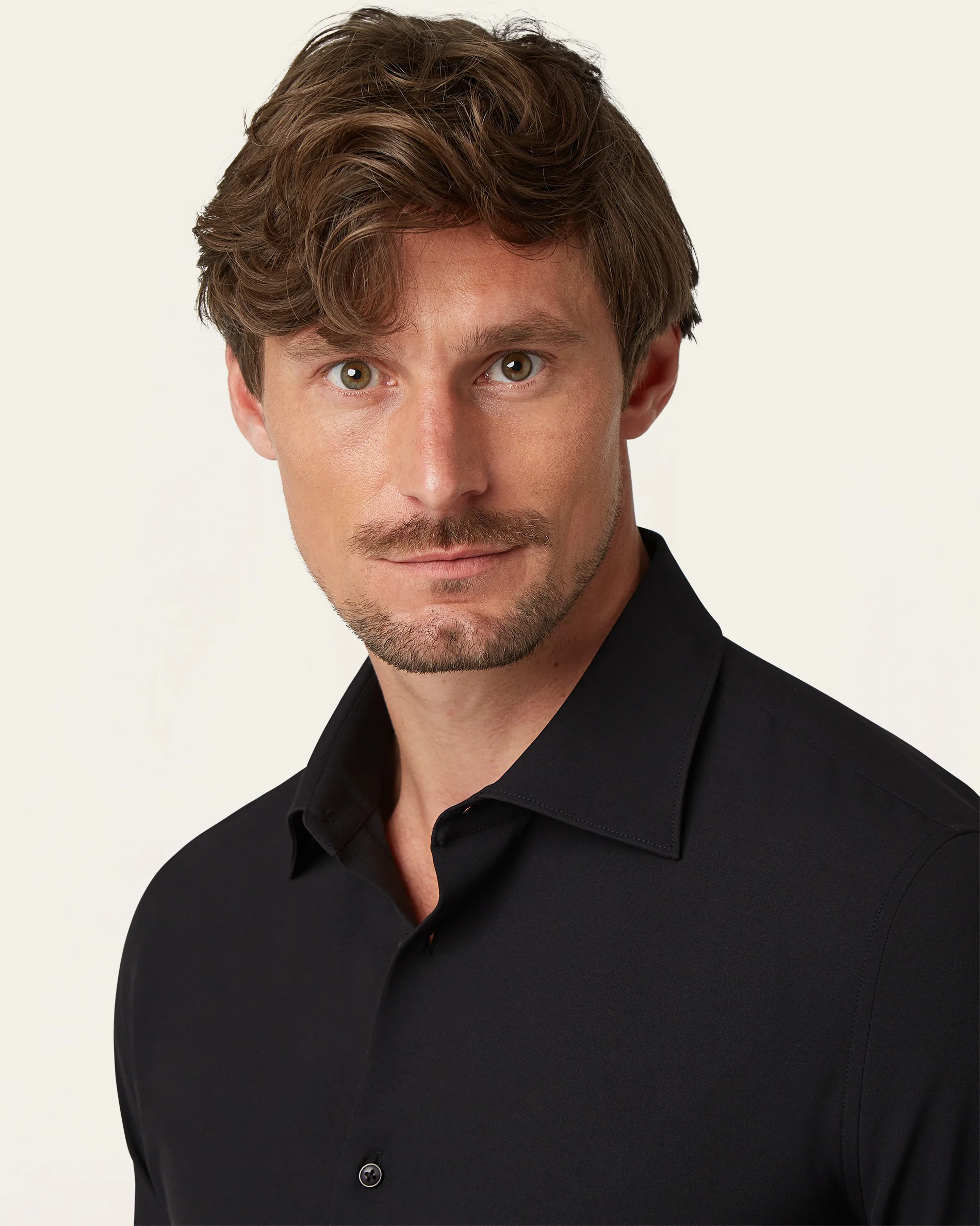 Classic Non-iron Shirt Black - Image 3