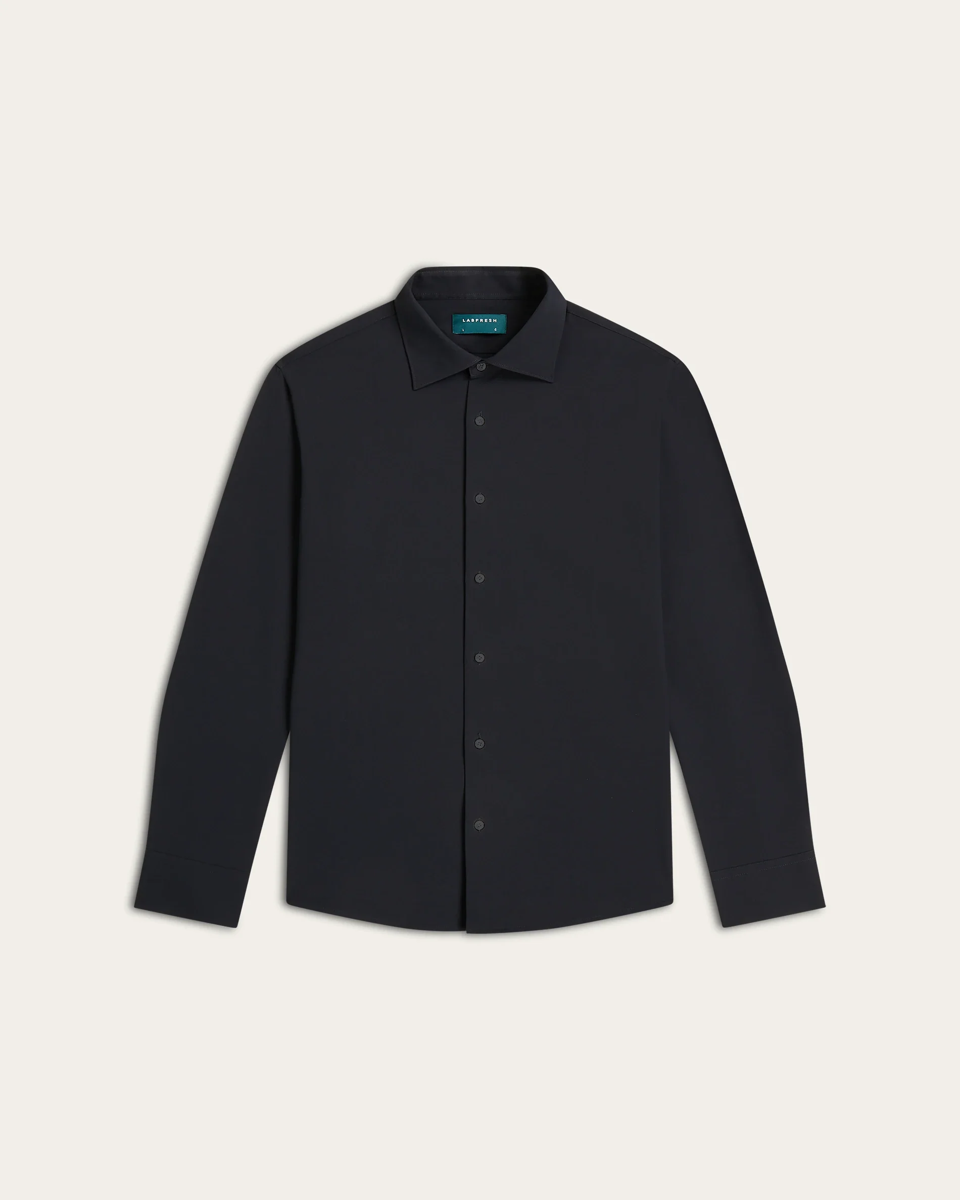 Classic Non-iron Shirt Navy - Image 7