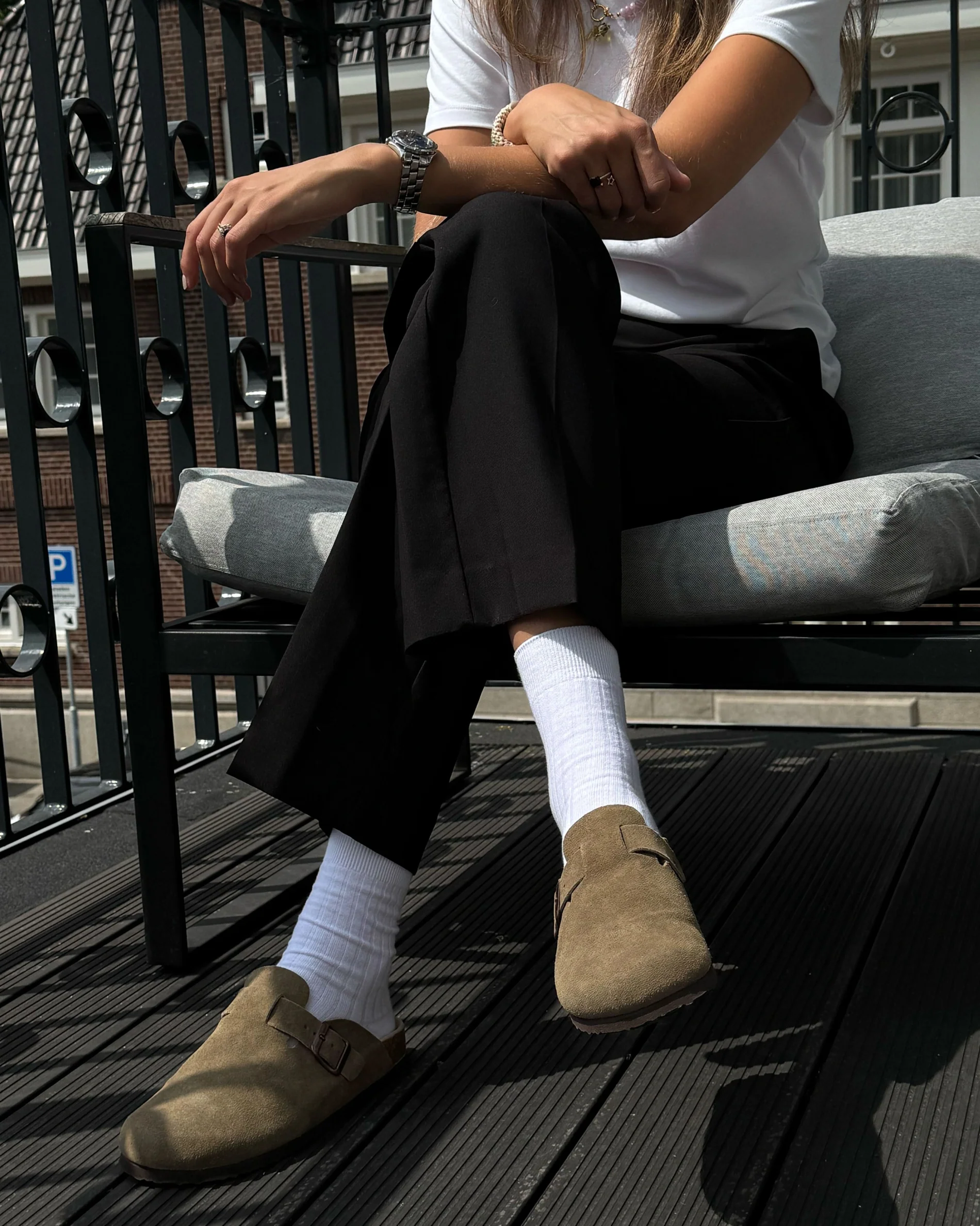 Anti-odour socks White - Image 3