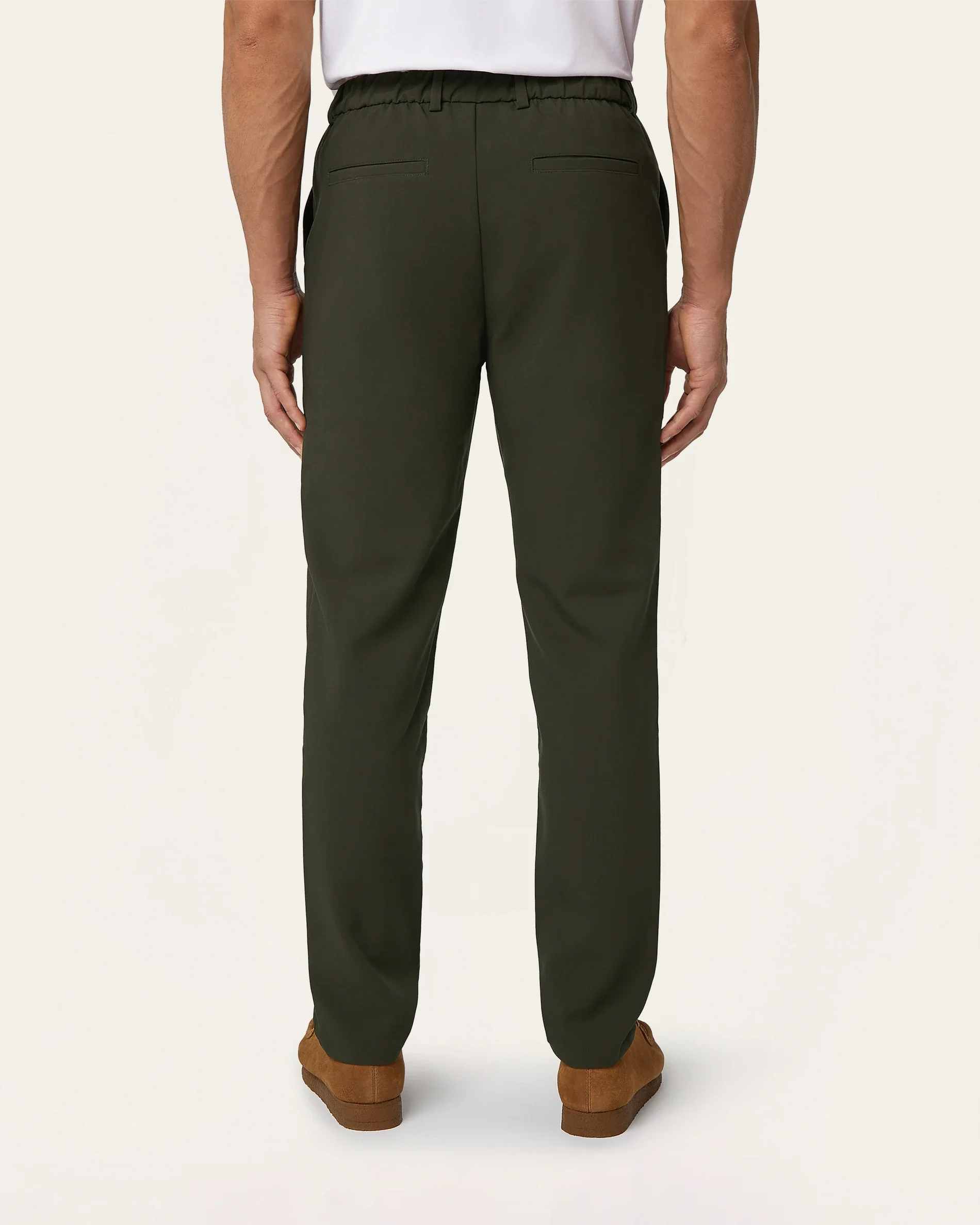 Regular Classic Pants Dark Green - Image 6