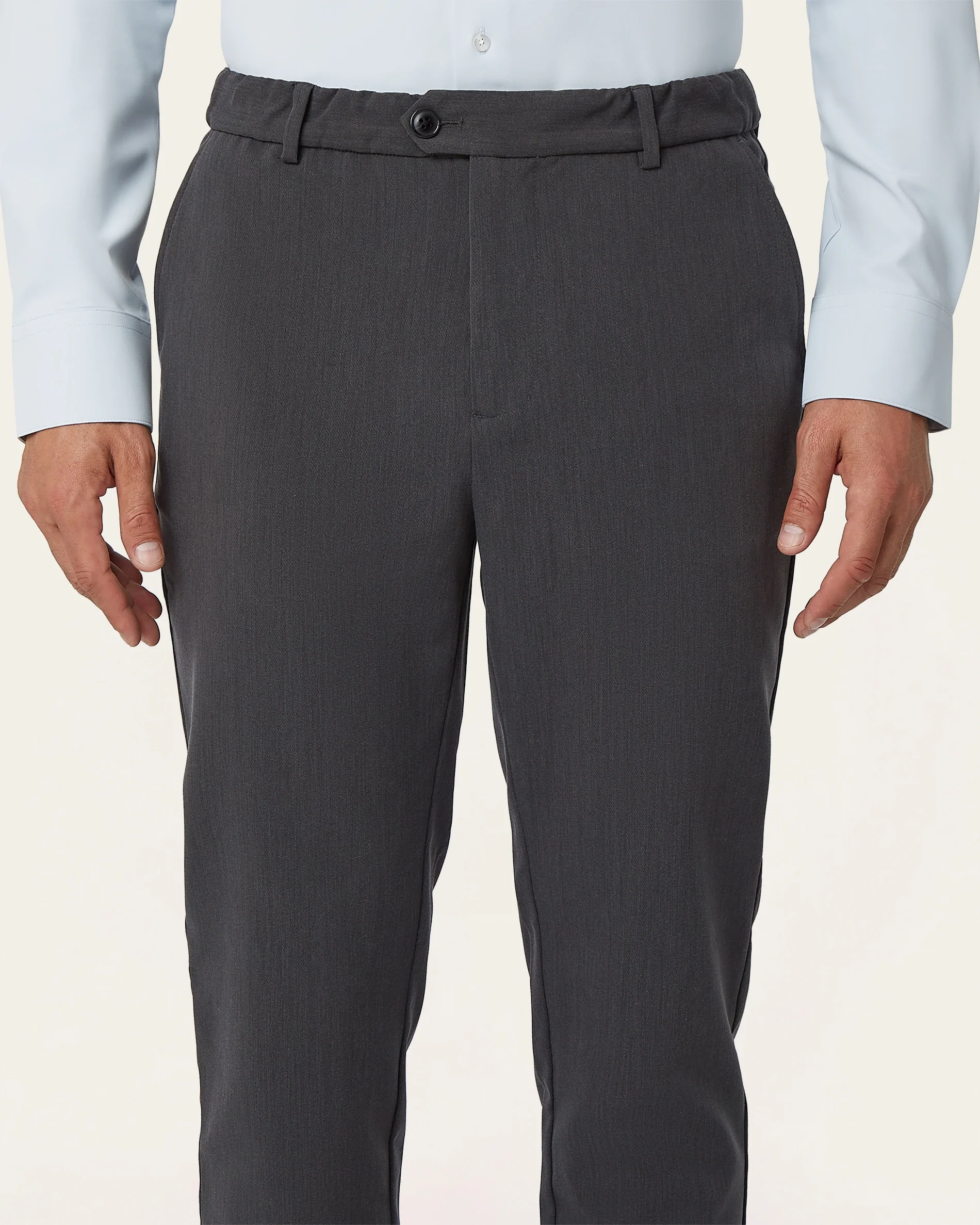 Regular Classic Pants Dark Grey - Image 5