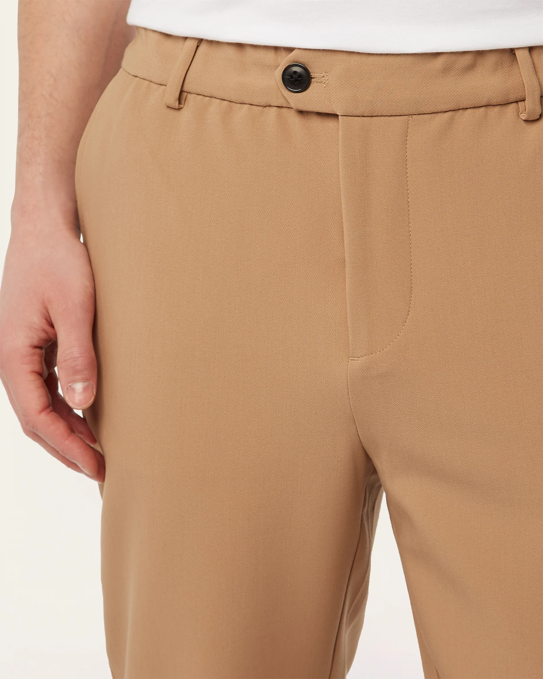 Regular Classic Pants Light Camel - Image 5