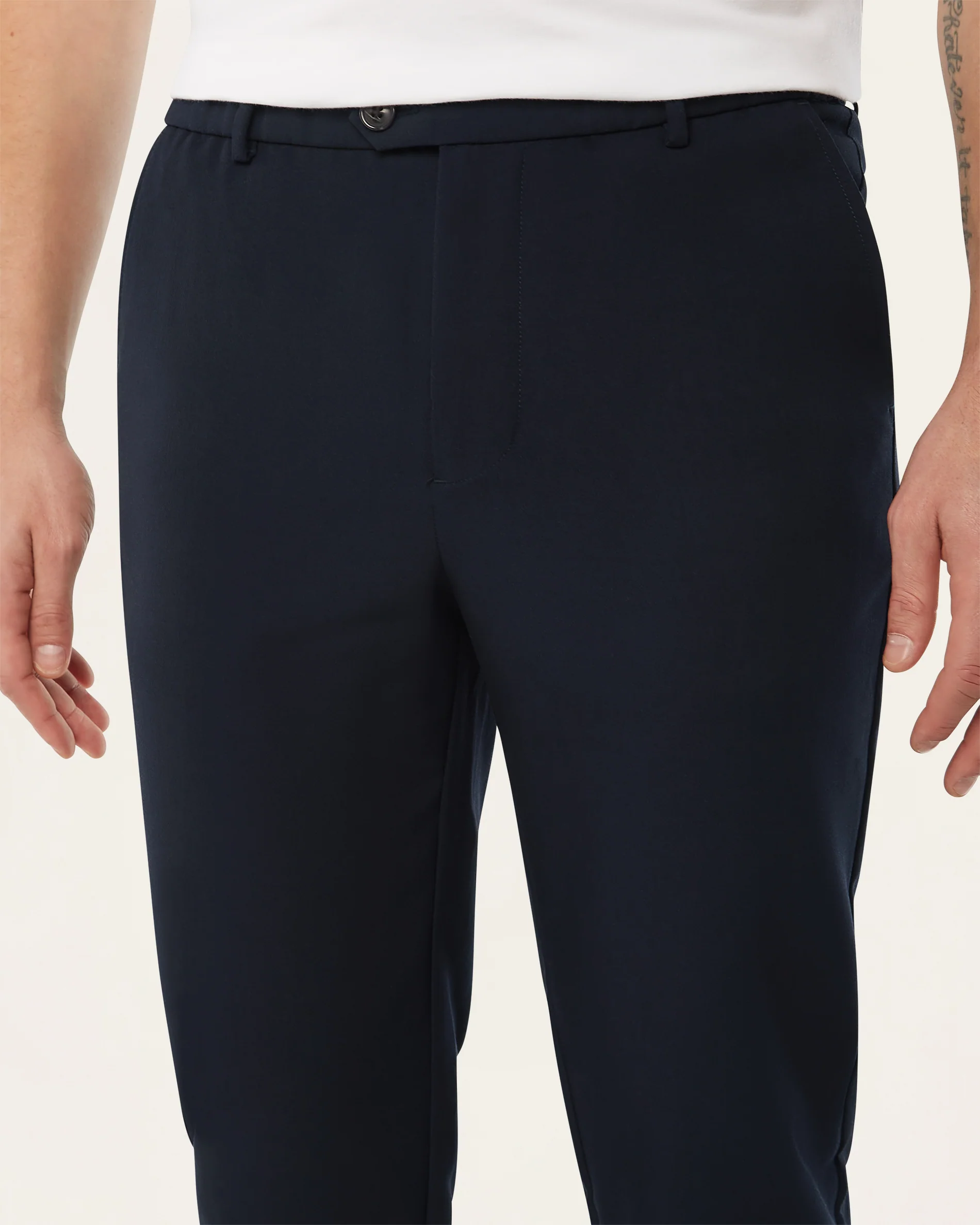 Regular Classic Pants Navy - Image 3
