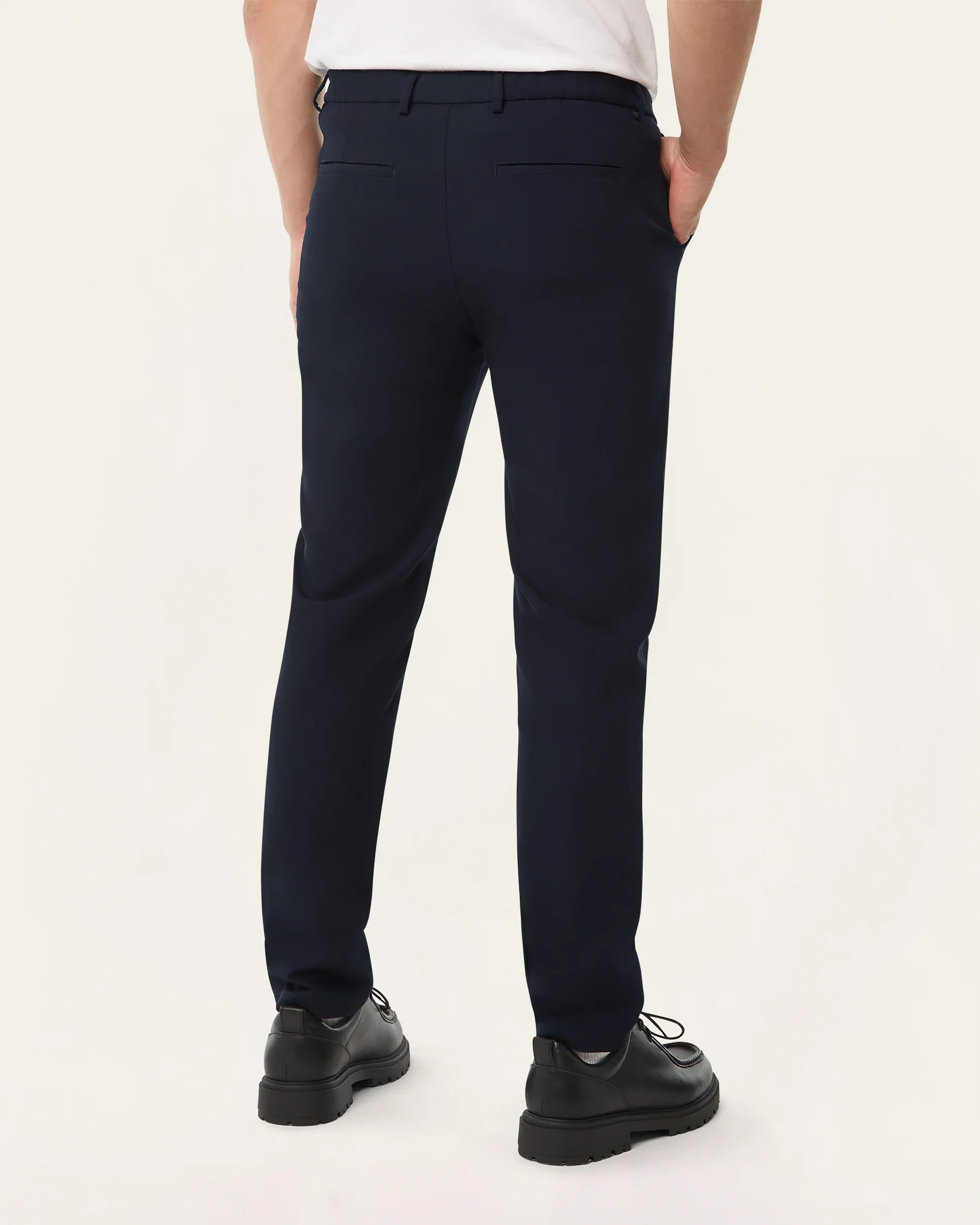 Regular Classic Pants Navy - Image 4