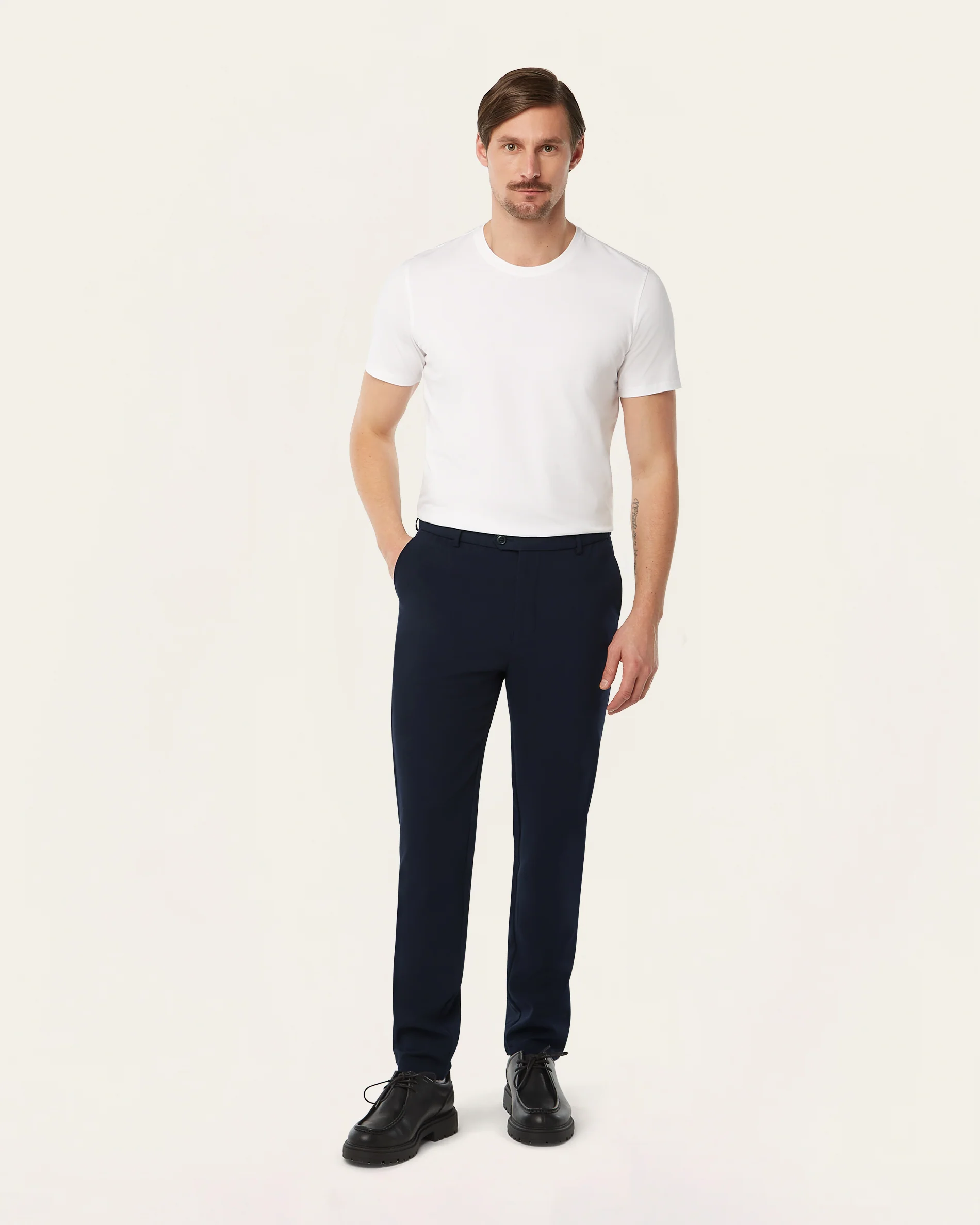 Regular Classic Pants Navy - Image 7