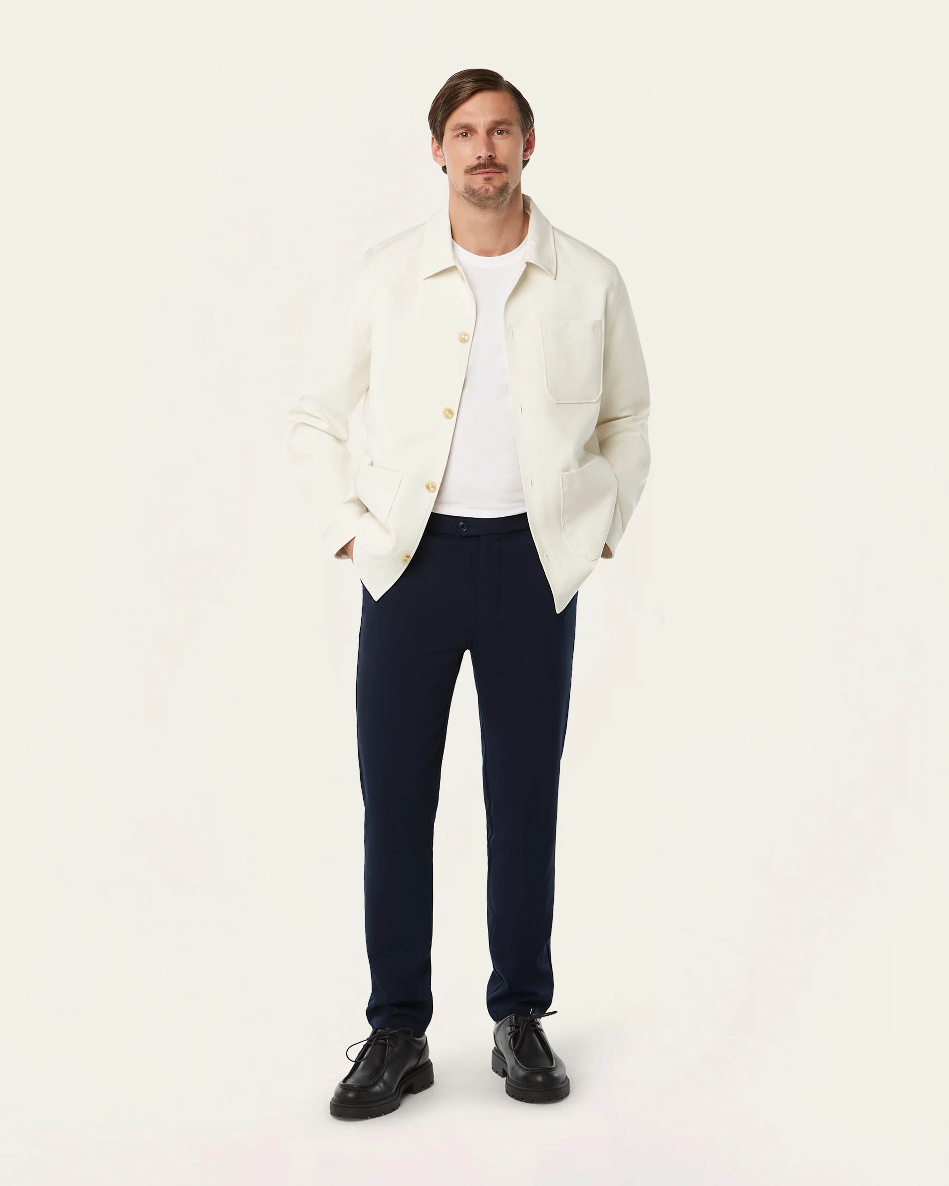 Regular Classic Pants Navy - Image 8