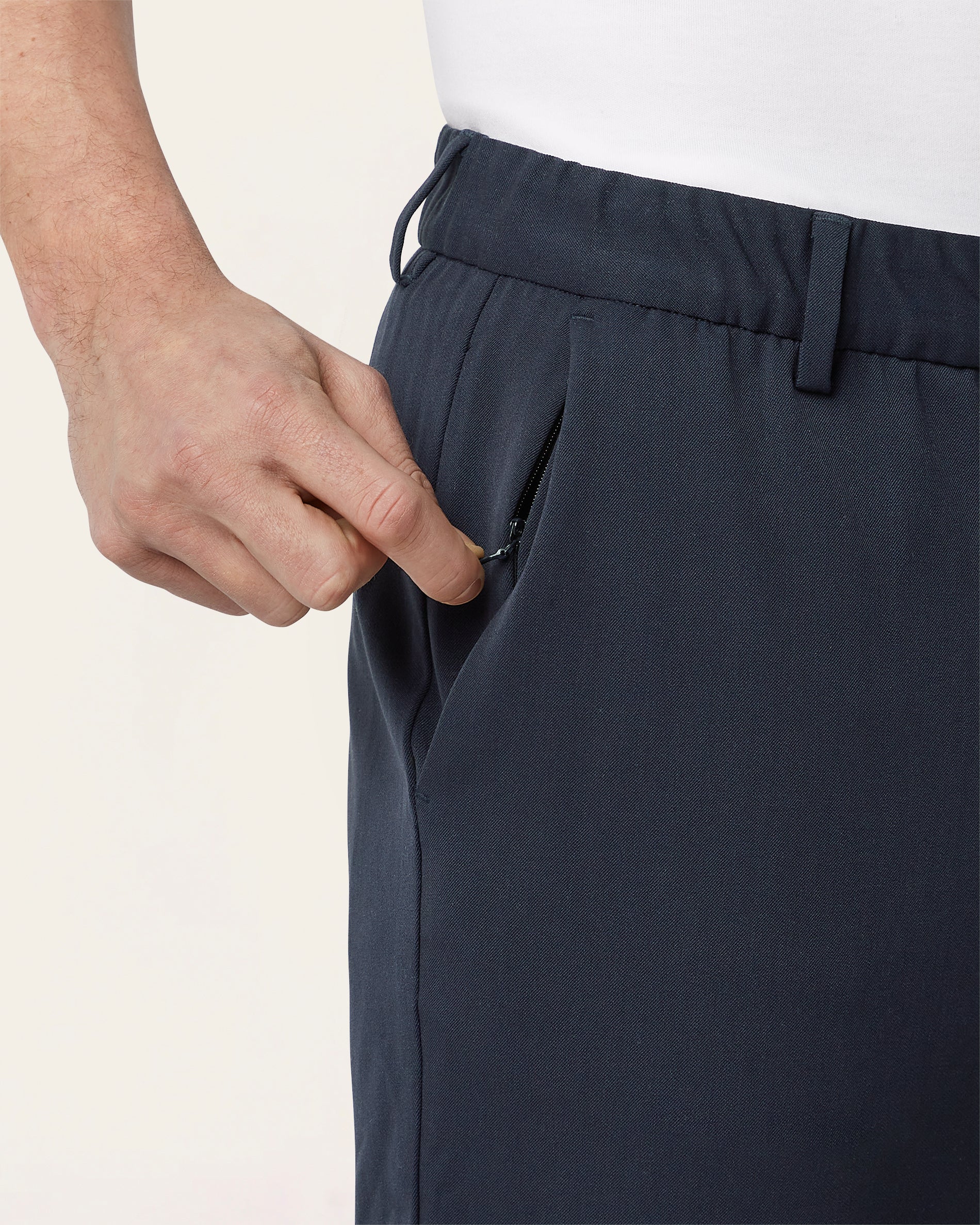 Regular Everyday Pants Navy - Image 4