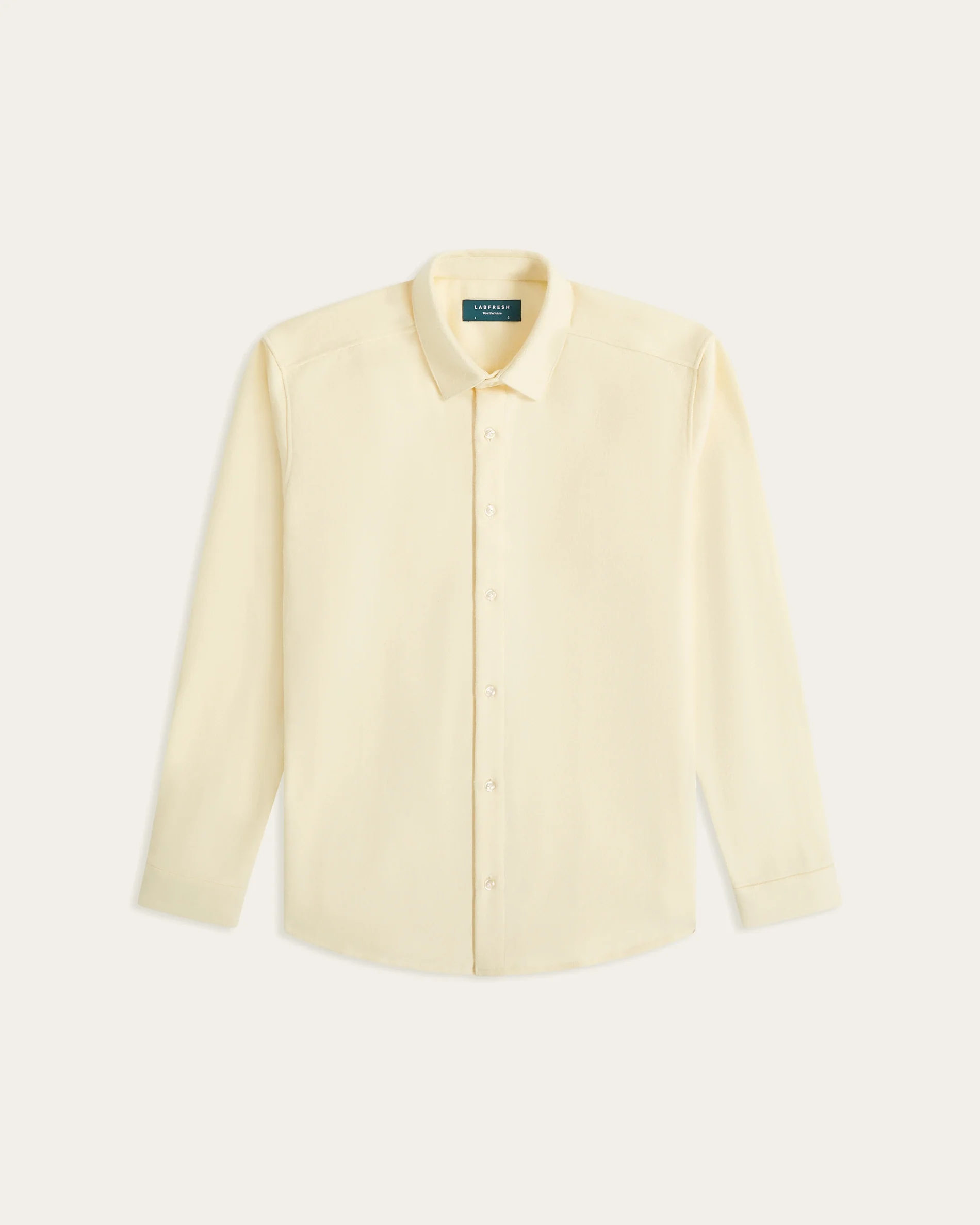 Flannel shirt Butter Yellow - Image 8