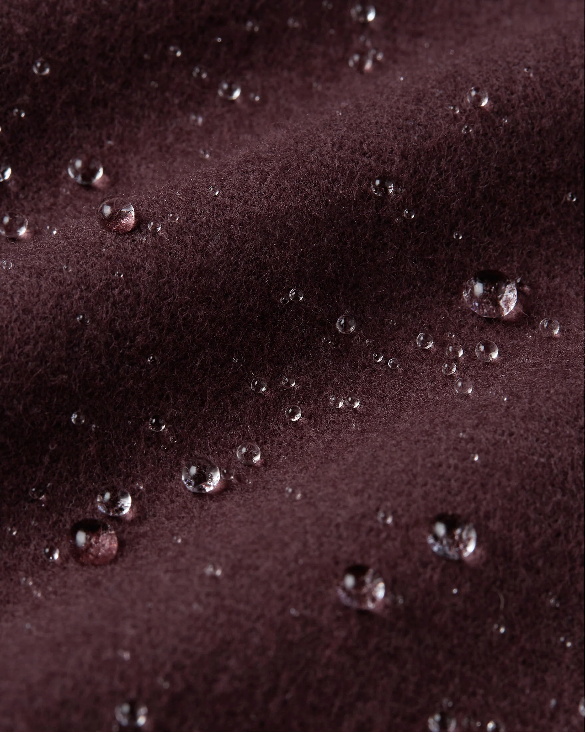 Flannel shirt Dark Burgundy - Image 3