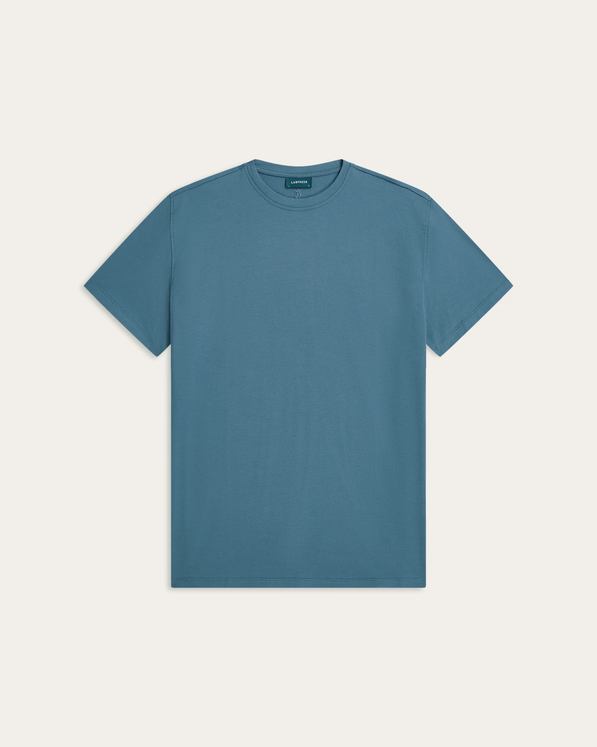 Heavy weight relaxed fit t-shirt Teal Blue - Image 5