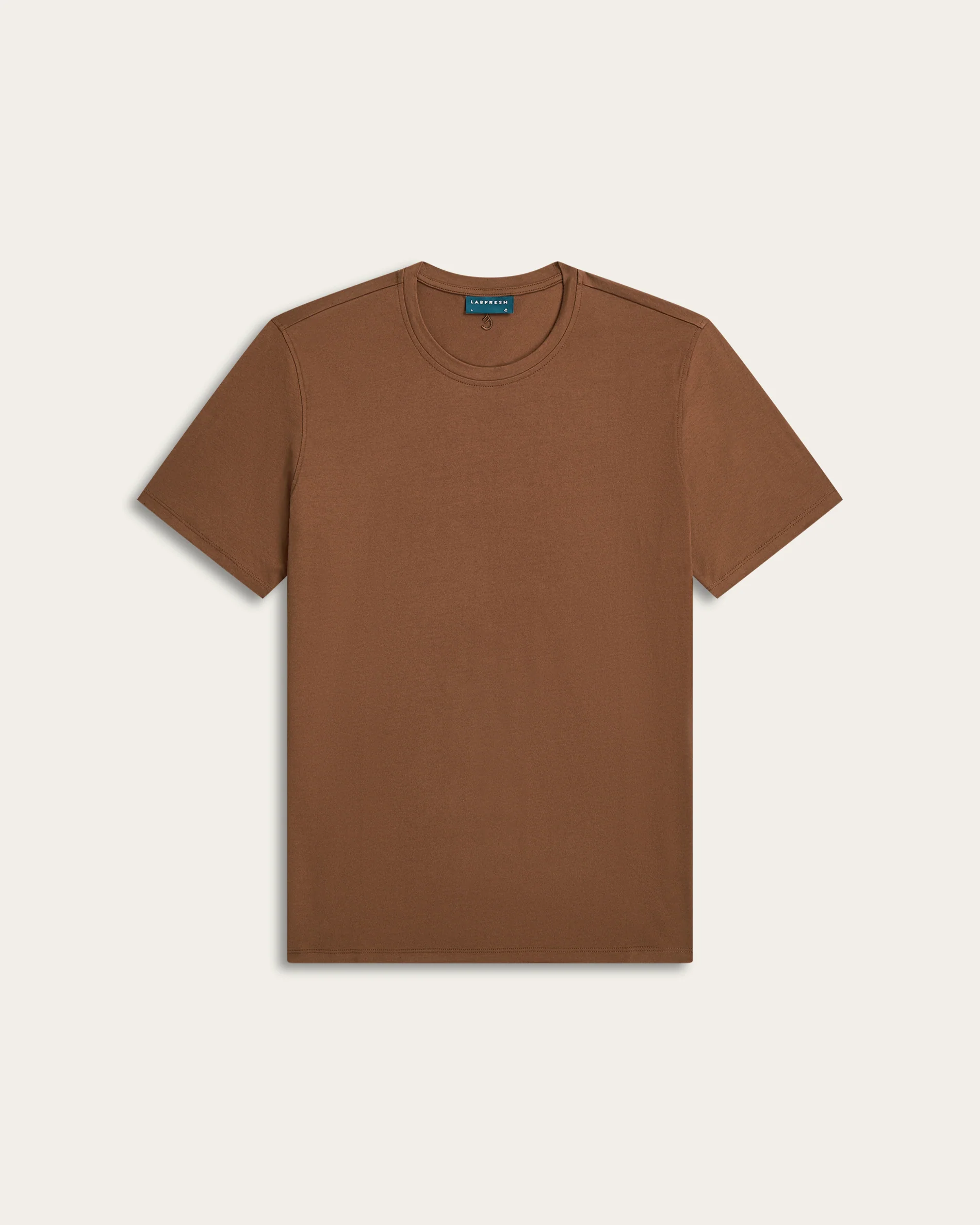 Heavy weight t-shirt Brown - Image 5