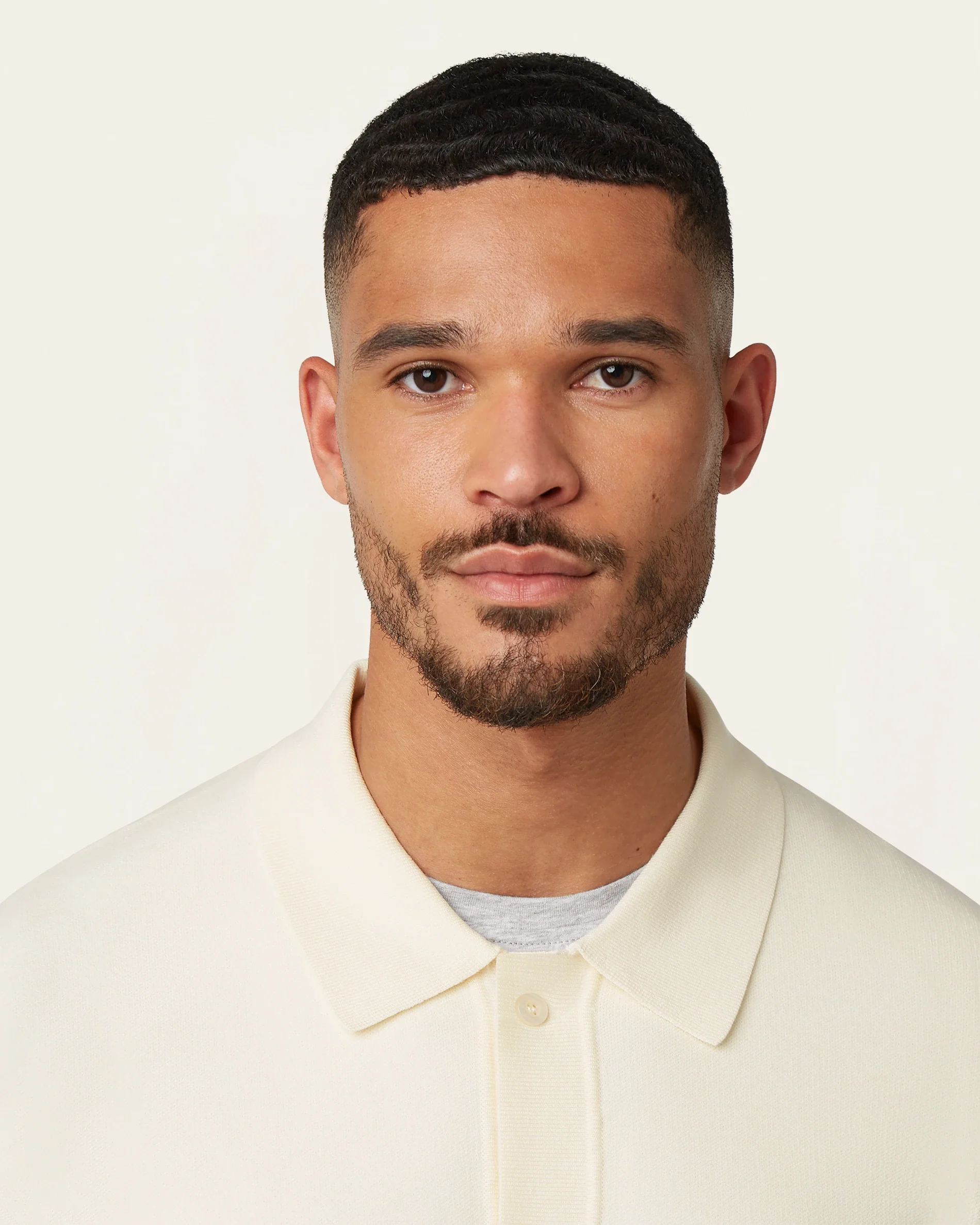 Jacquard Cardigan Off-white - Image 4