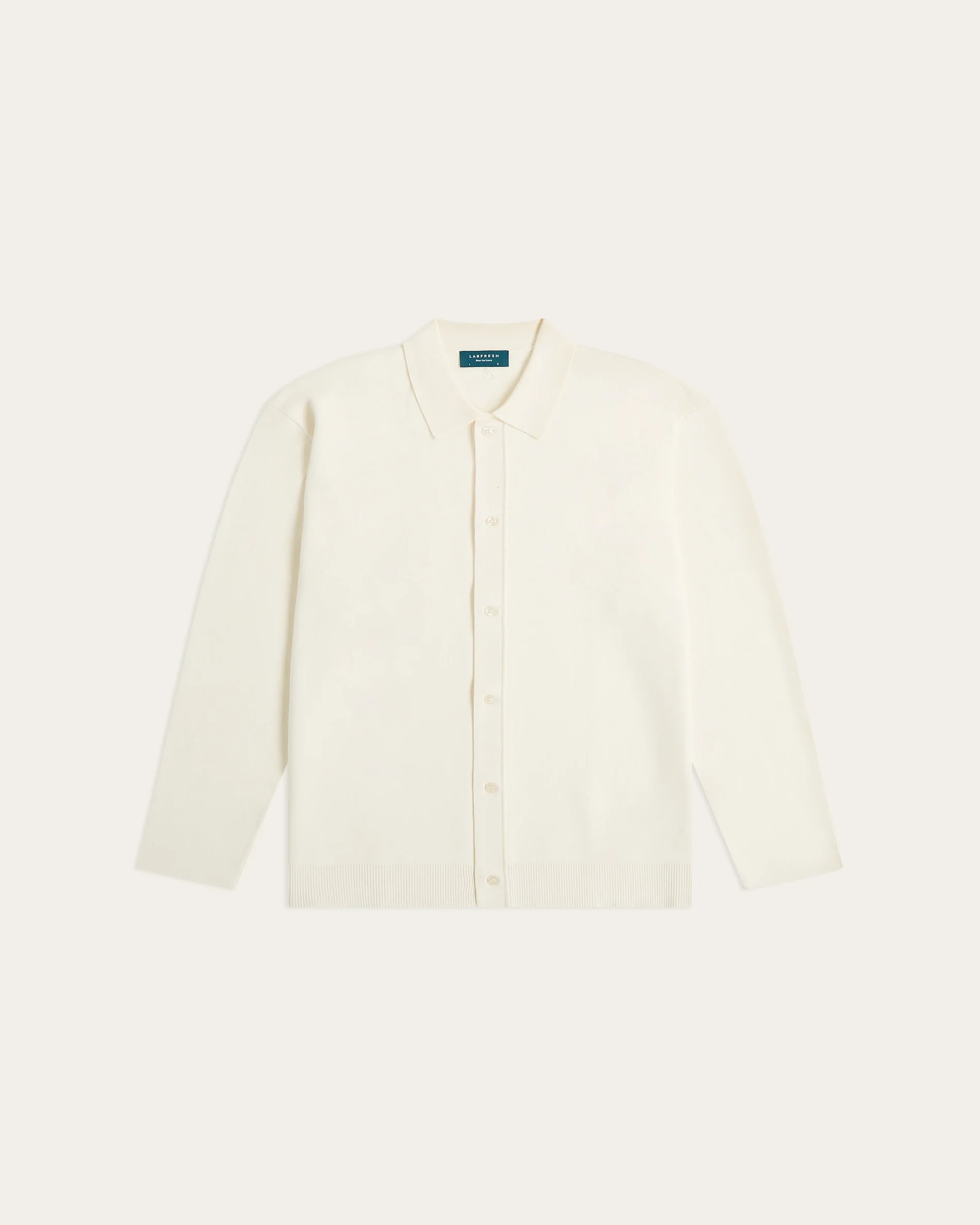 Jacquard Cardigan Off-white - Image 8