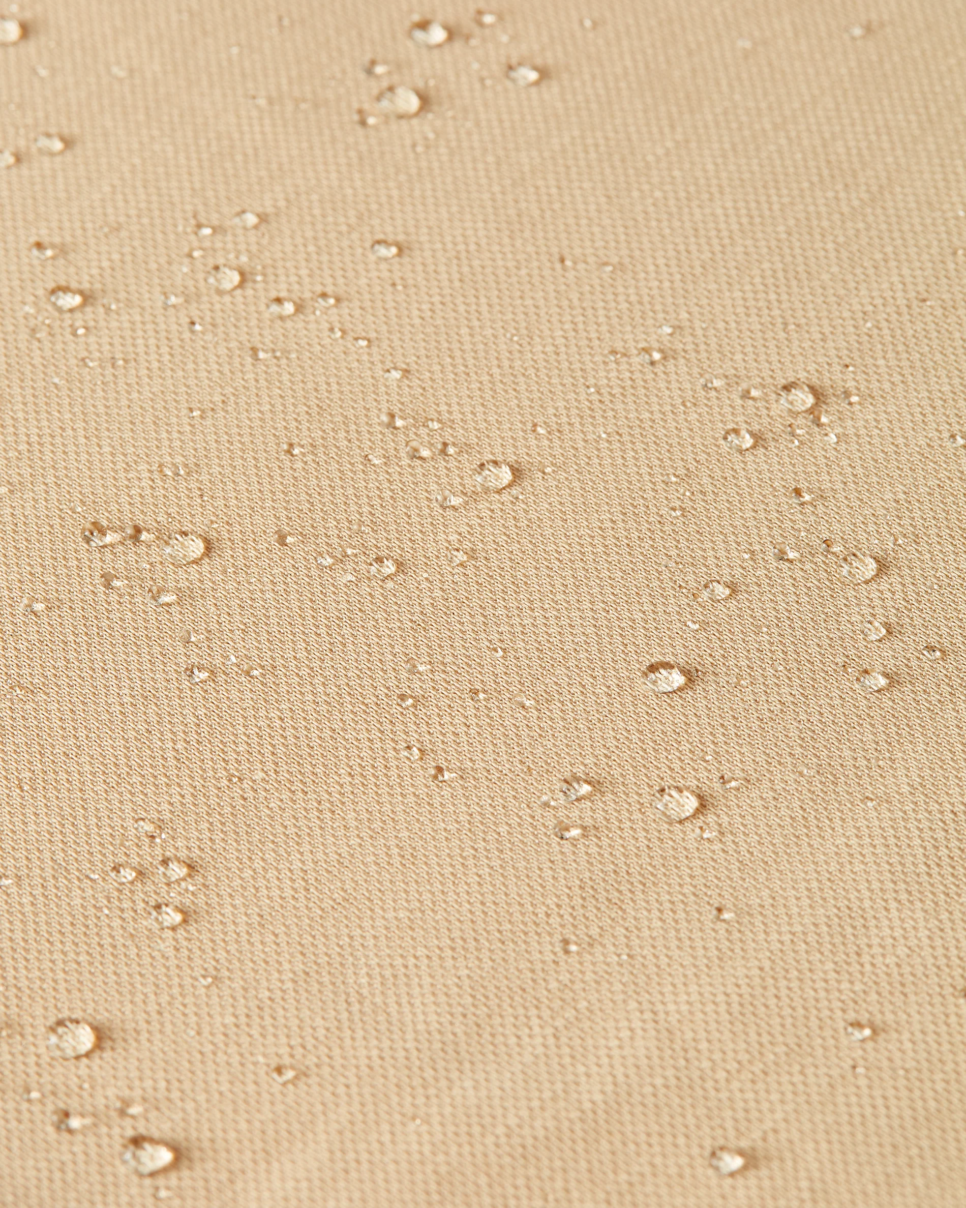 Knitted non-iron shirt Sand - Image 6