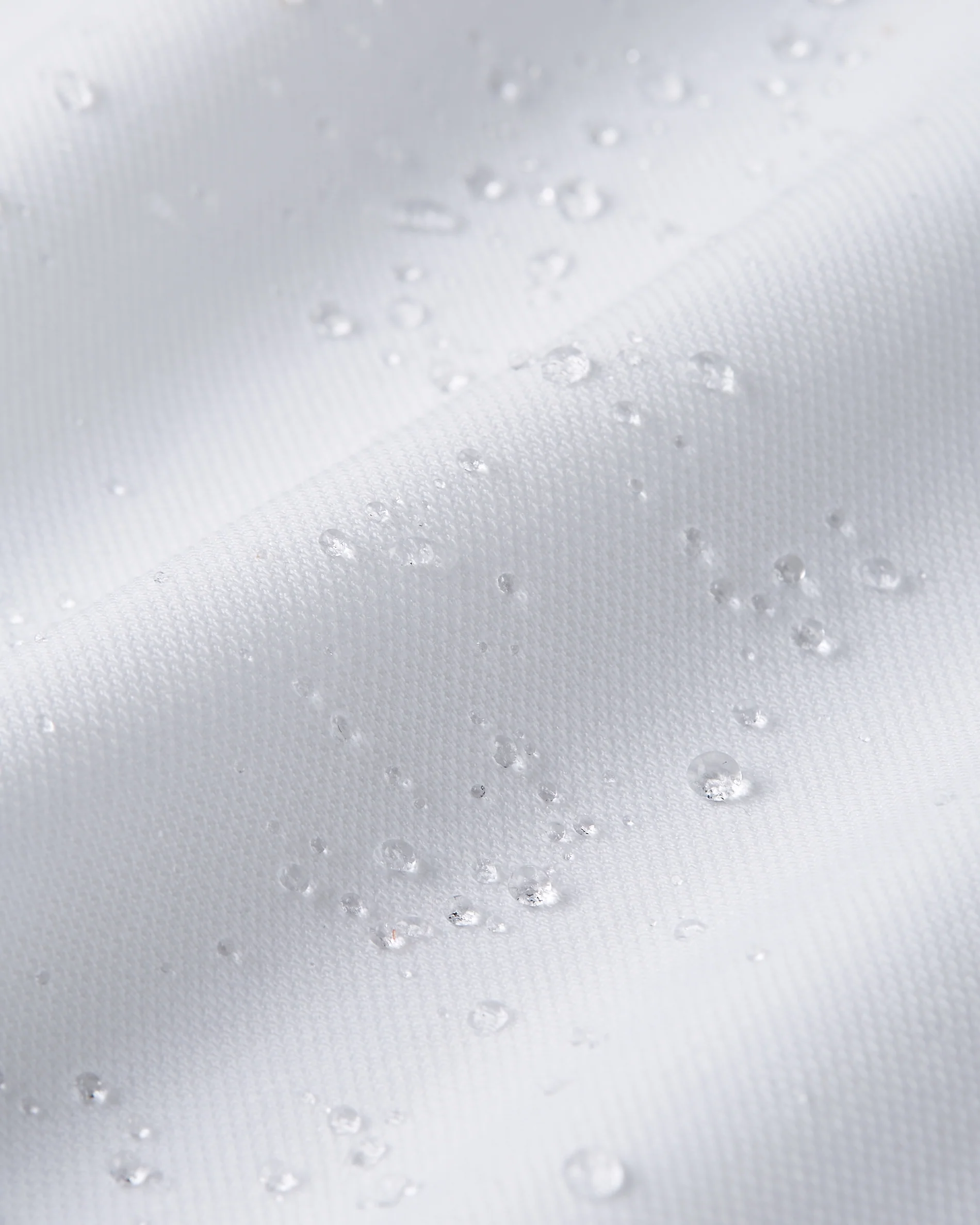 Knitted non-iron shirt white - Image 7