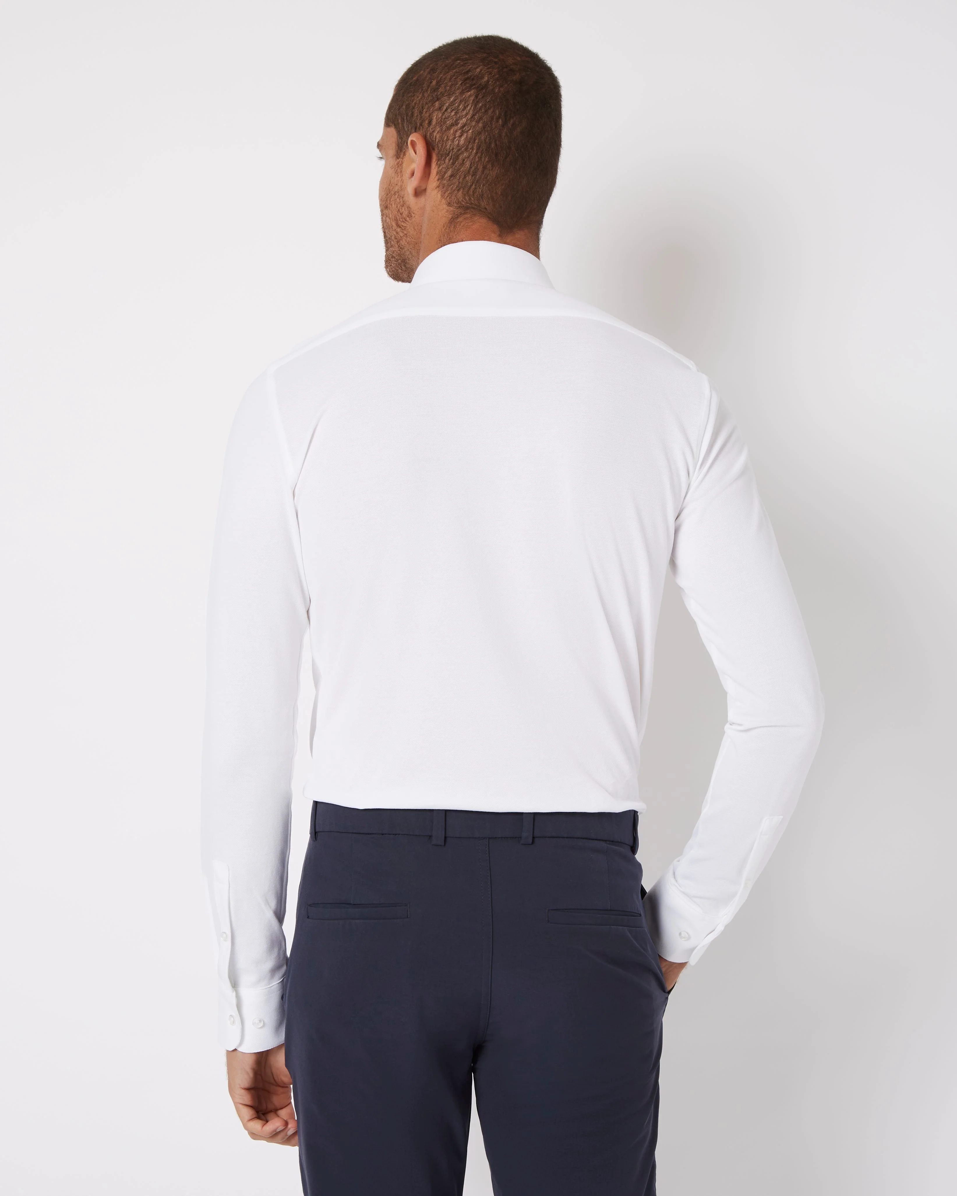 Knitted shirt white - Image 4