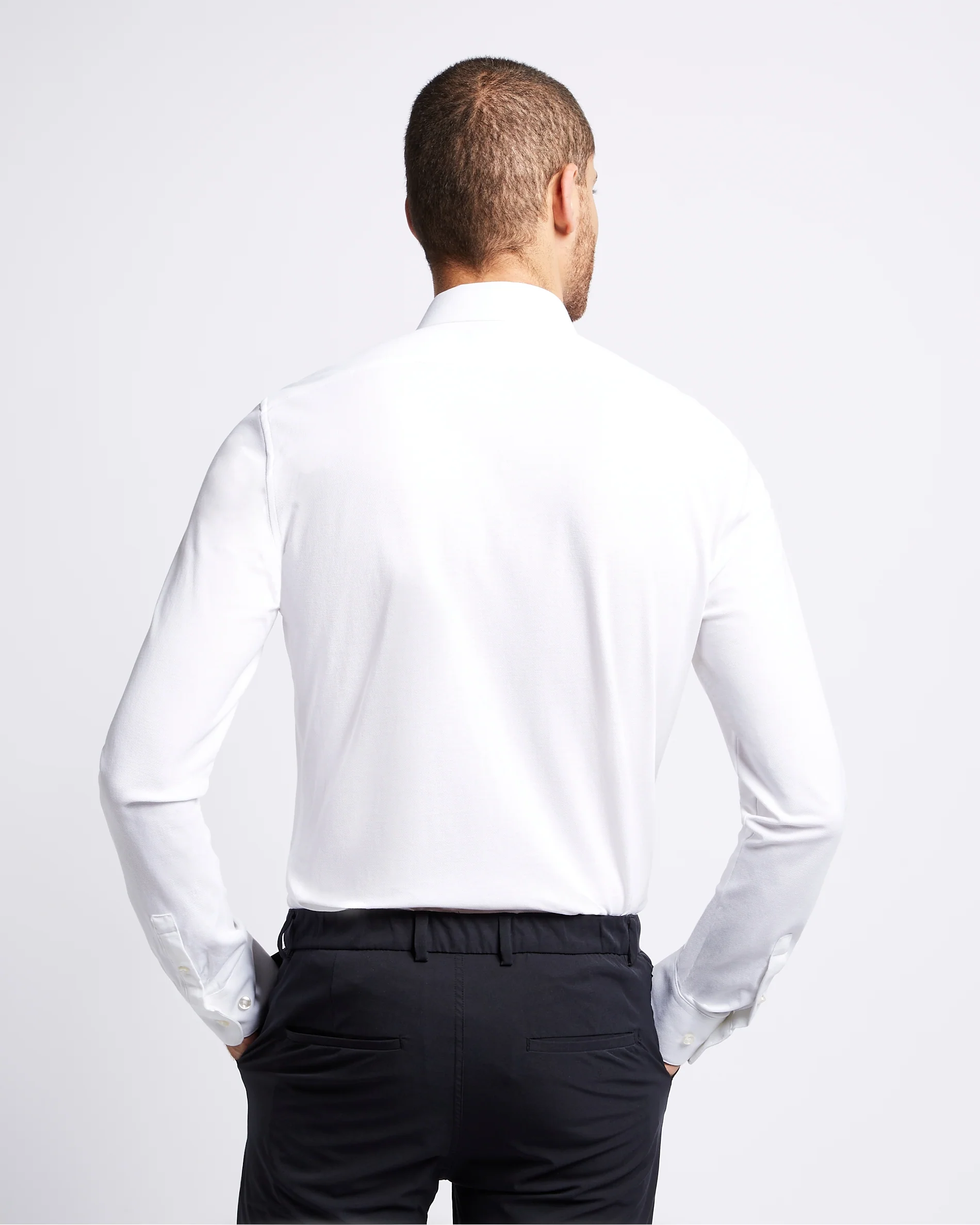Knitted shirt white - Image 5