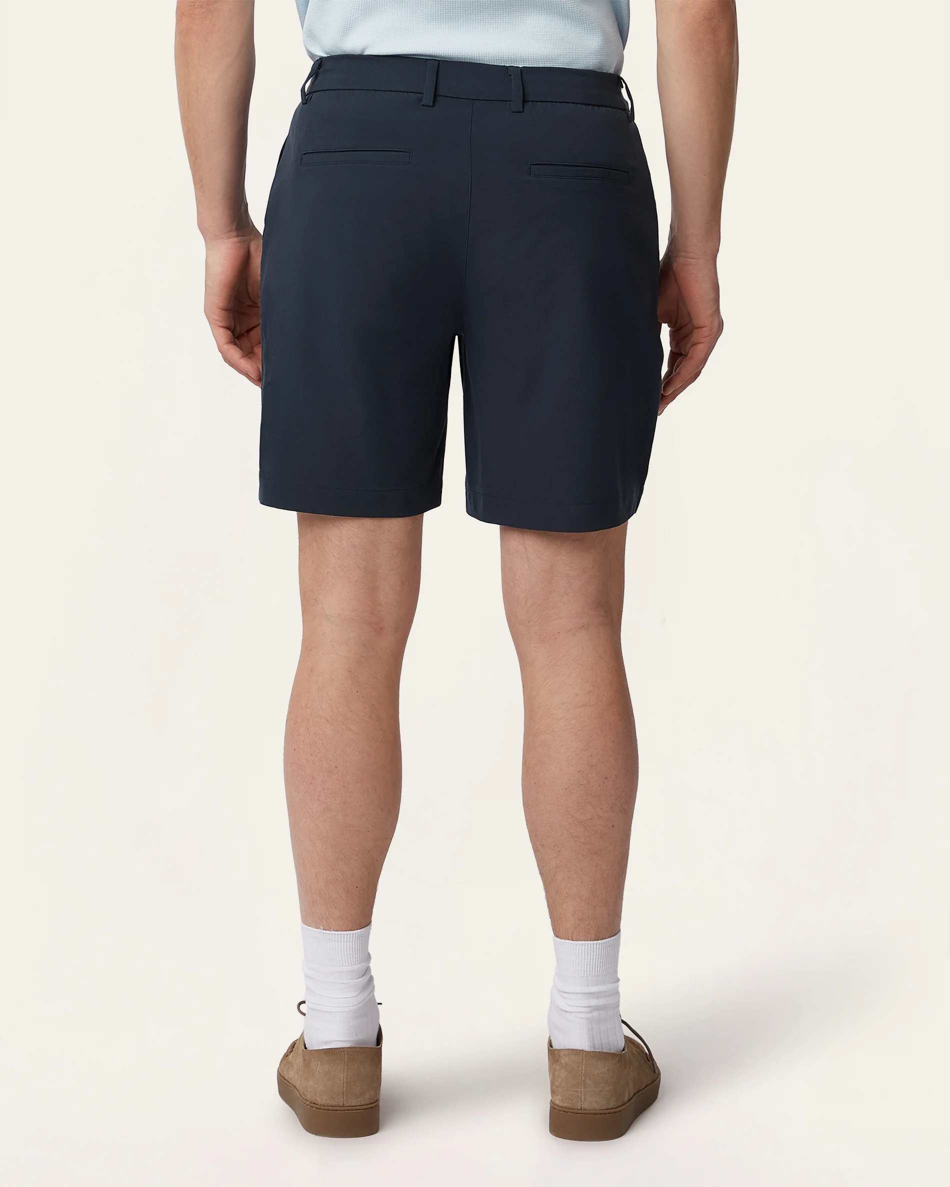 Light-weight shorts Navy - Image 4
