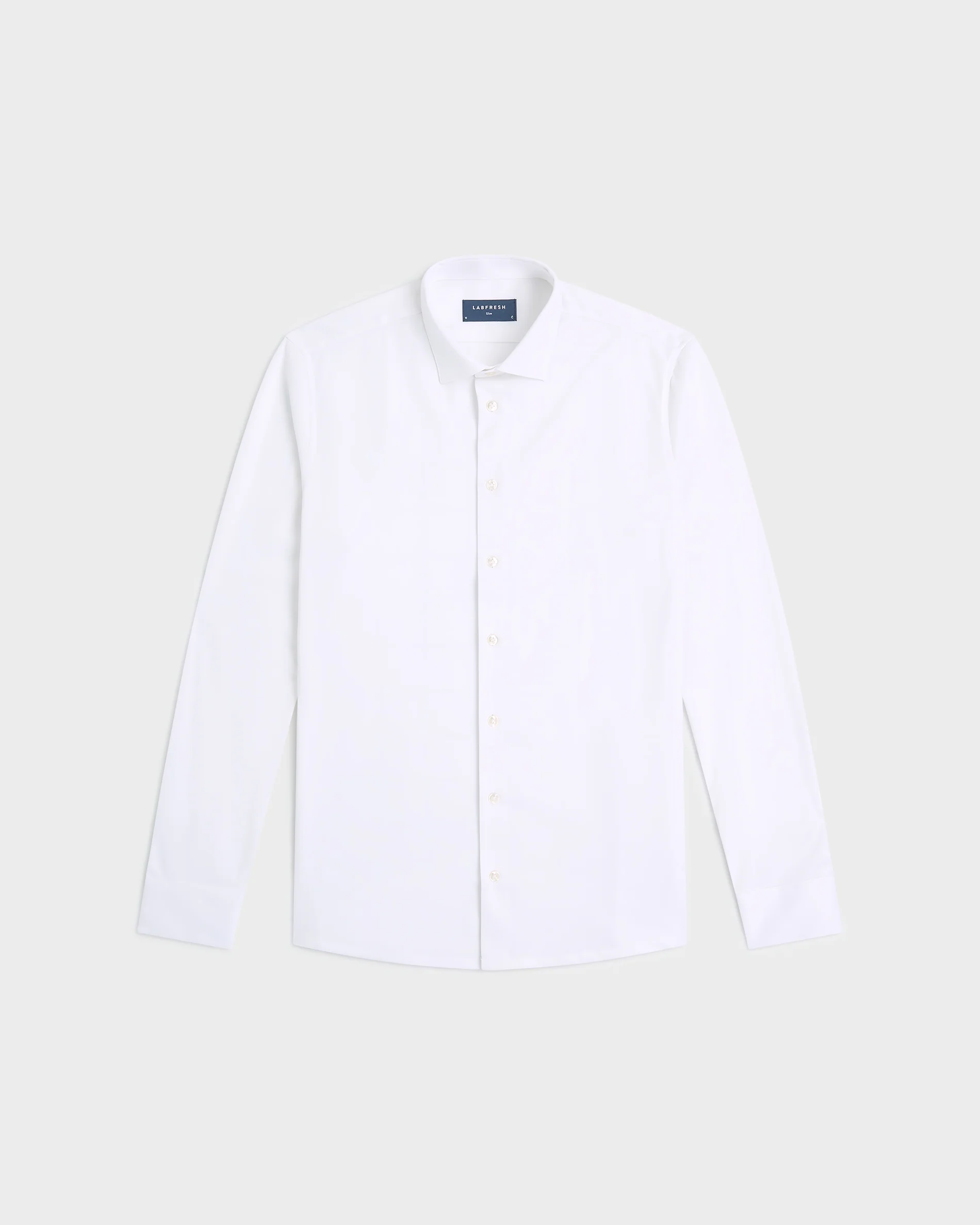 Prior Tech: Non-iron stretch shirt white - Image 8