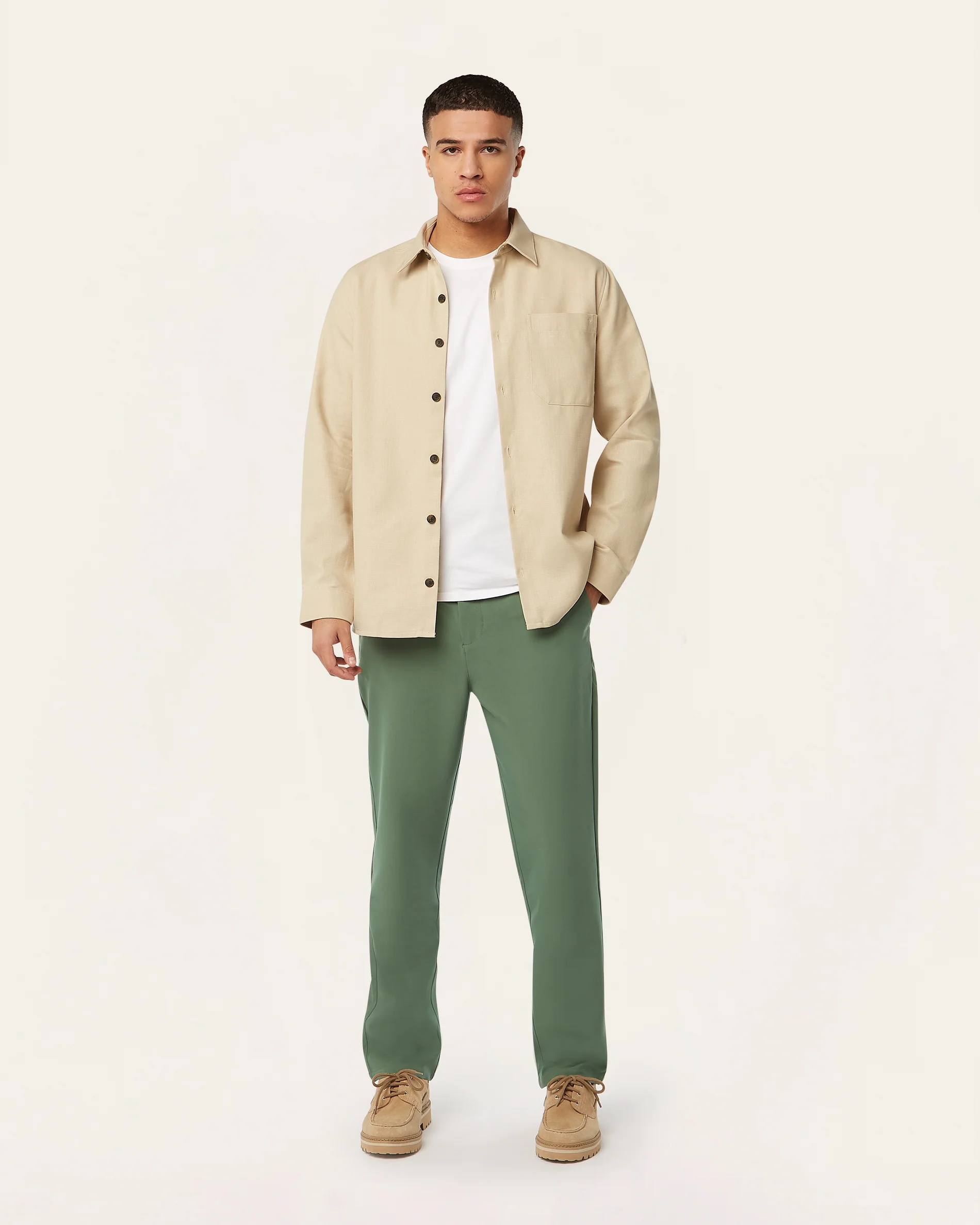 Overshirt Sand - Image 4