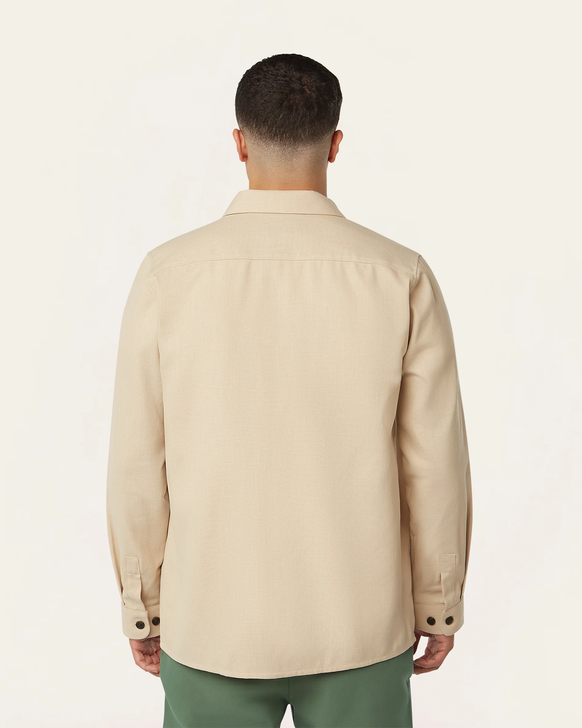 Overshirt Sand - Image 6