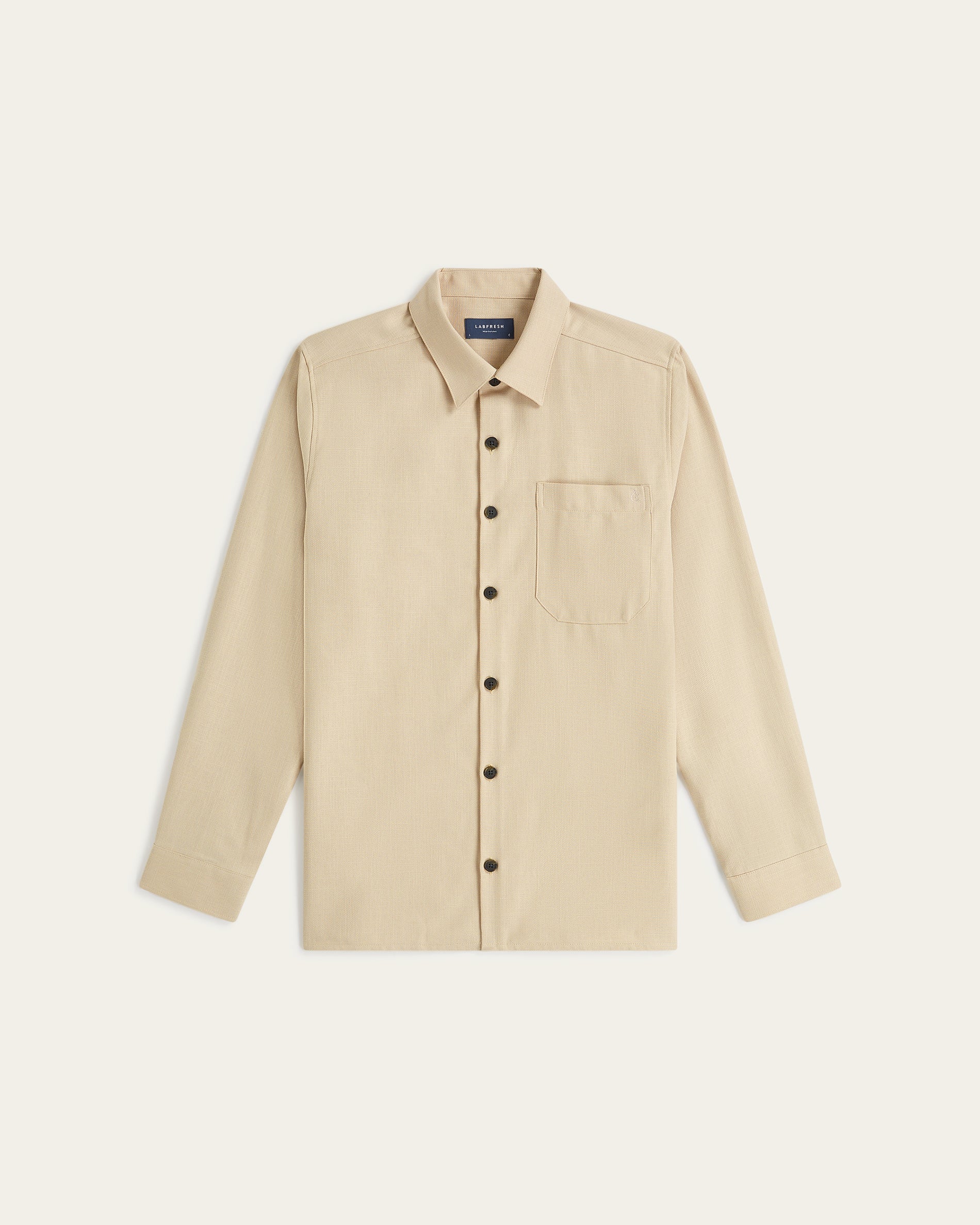 Overshirt Sand - Image 7