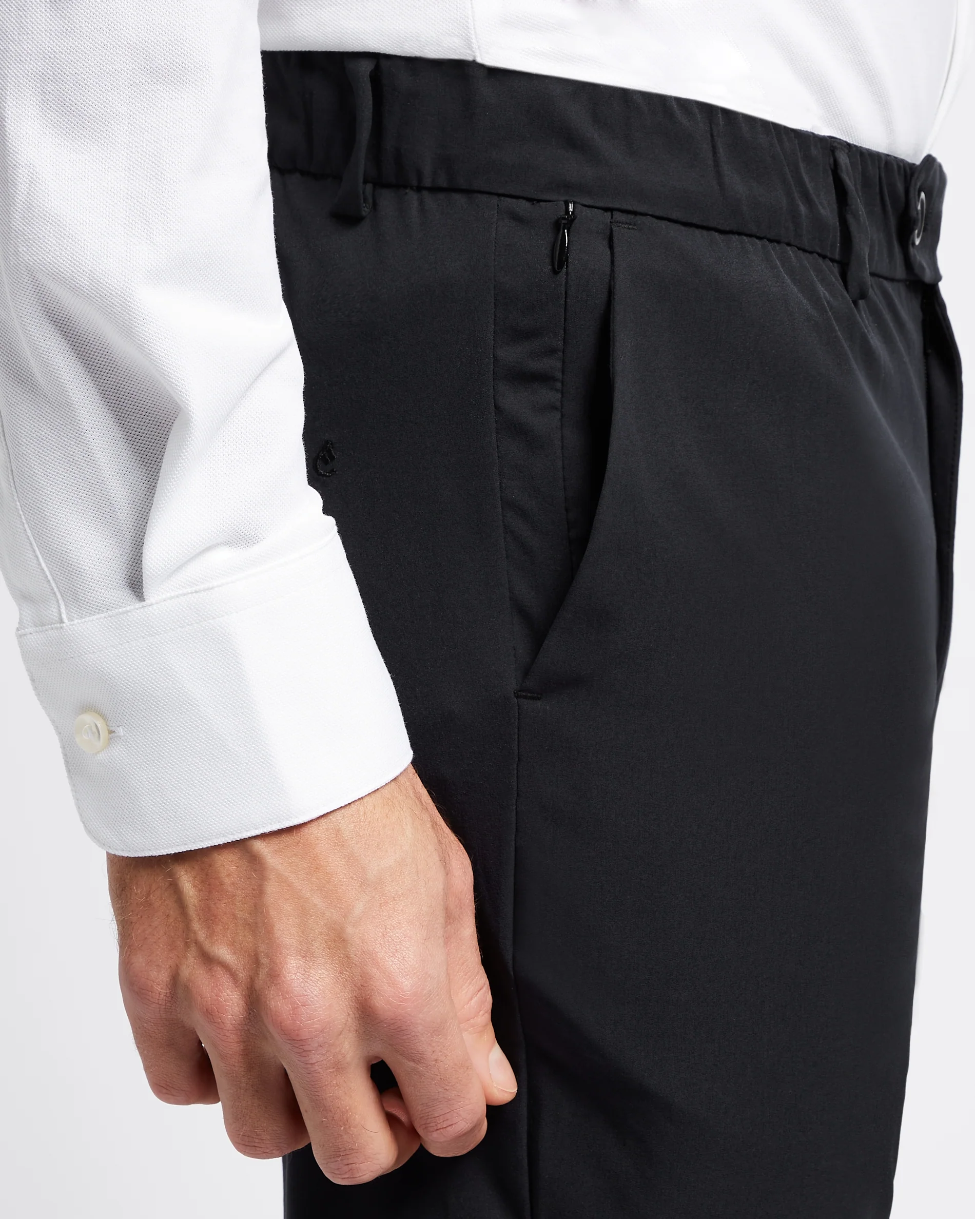 Light-weight pants black - Image 4