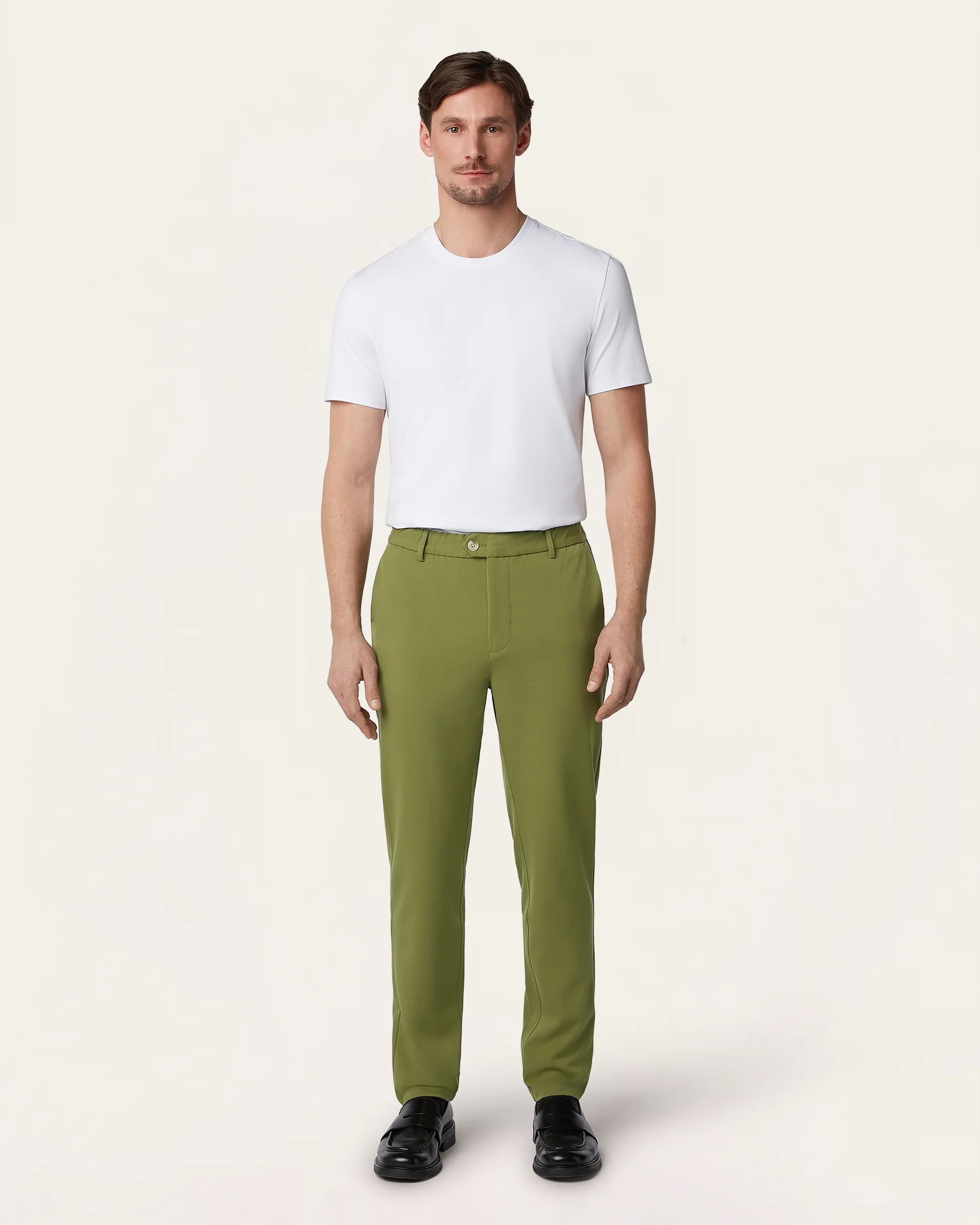 Regular Everyday Pants Olive - Image 2