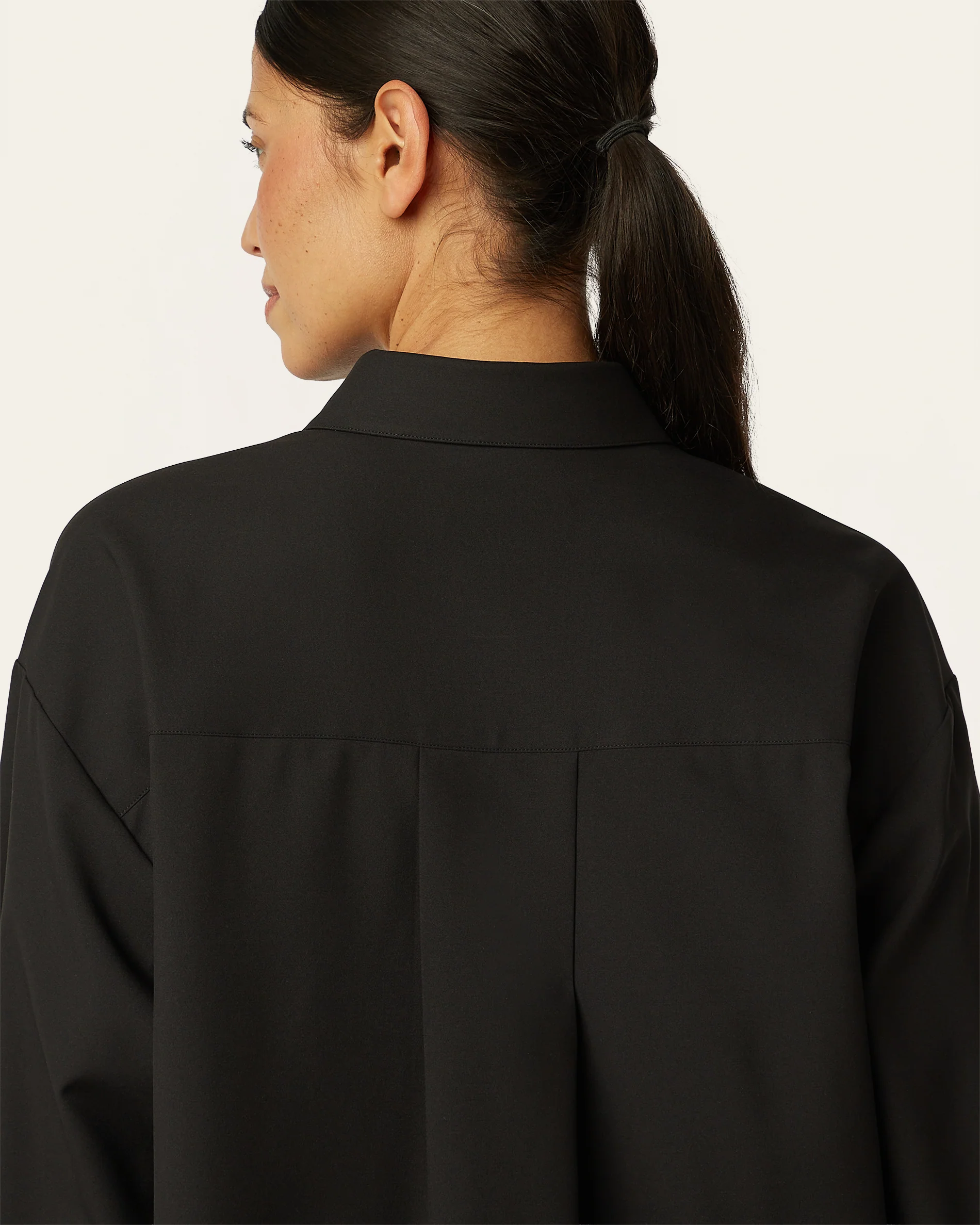Relaxed Blouse - Black - Image 4