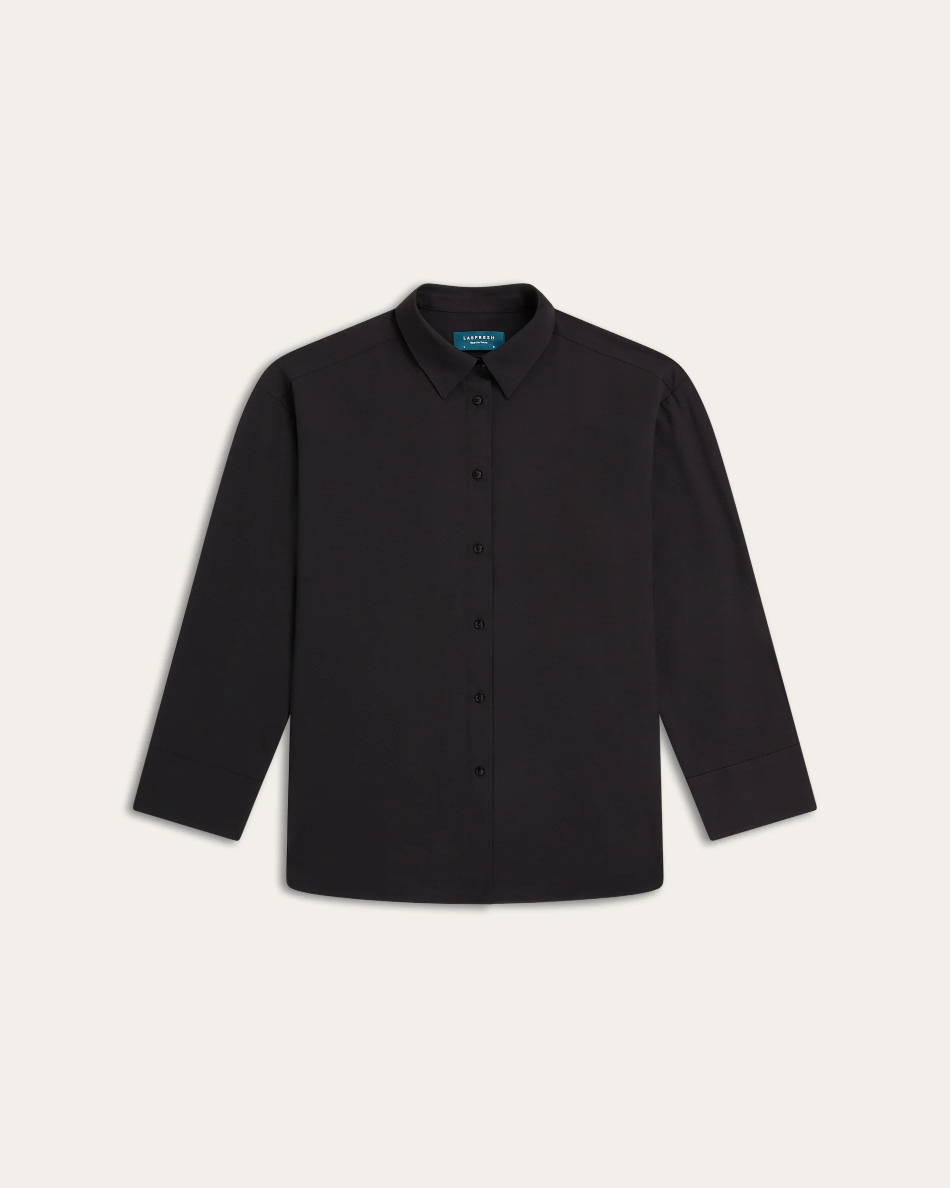 Relaxed Blouse - Black - Image 6