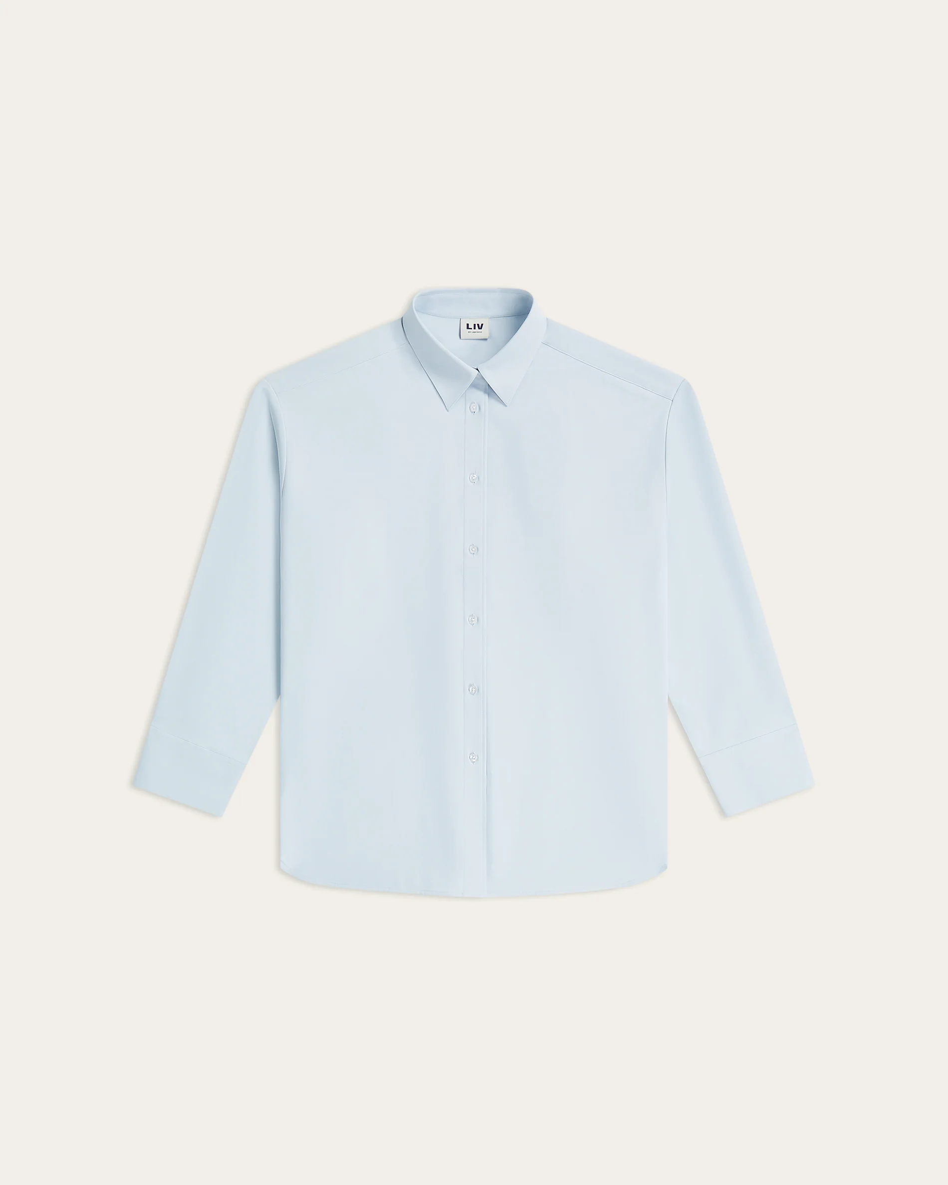 Relaxed Blouse - Light blue - Image 5