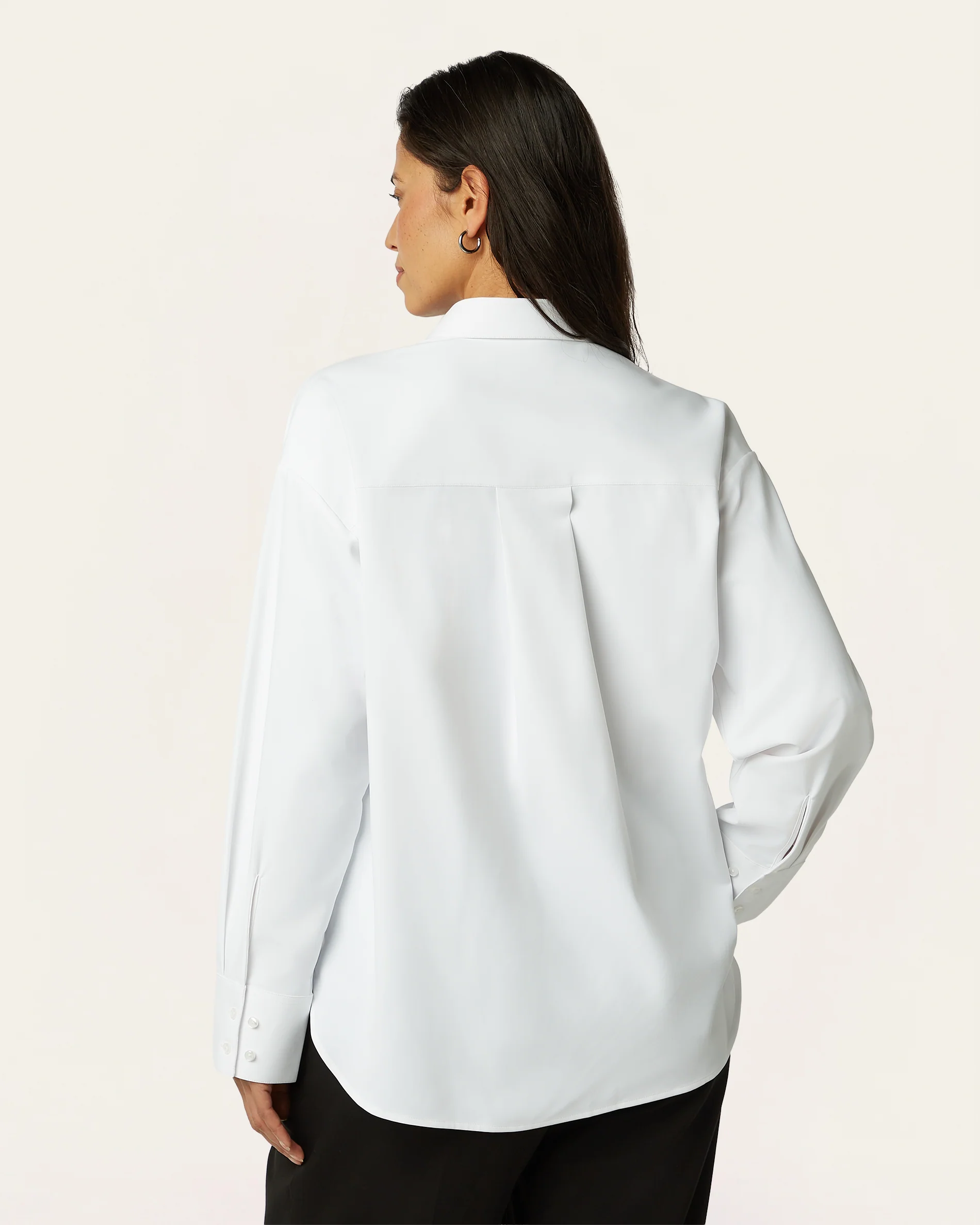 Relaxed Blouse - White - Image 5