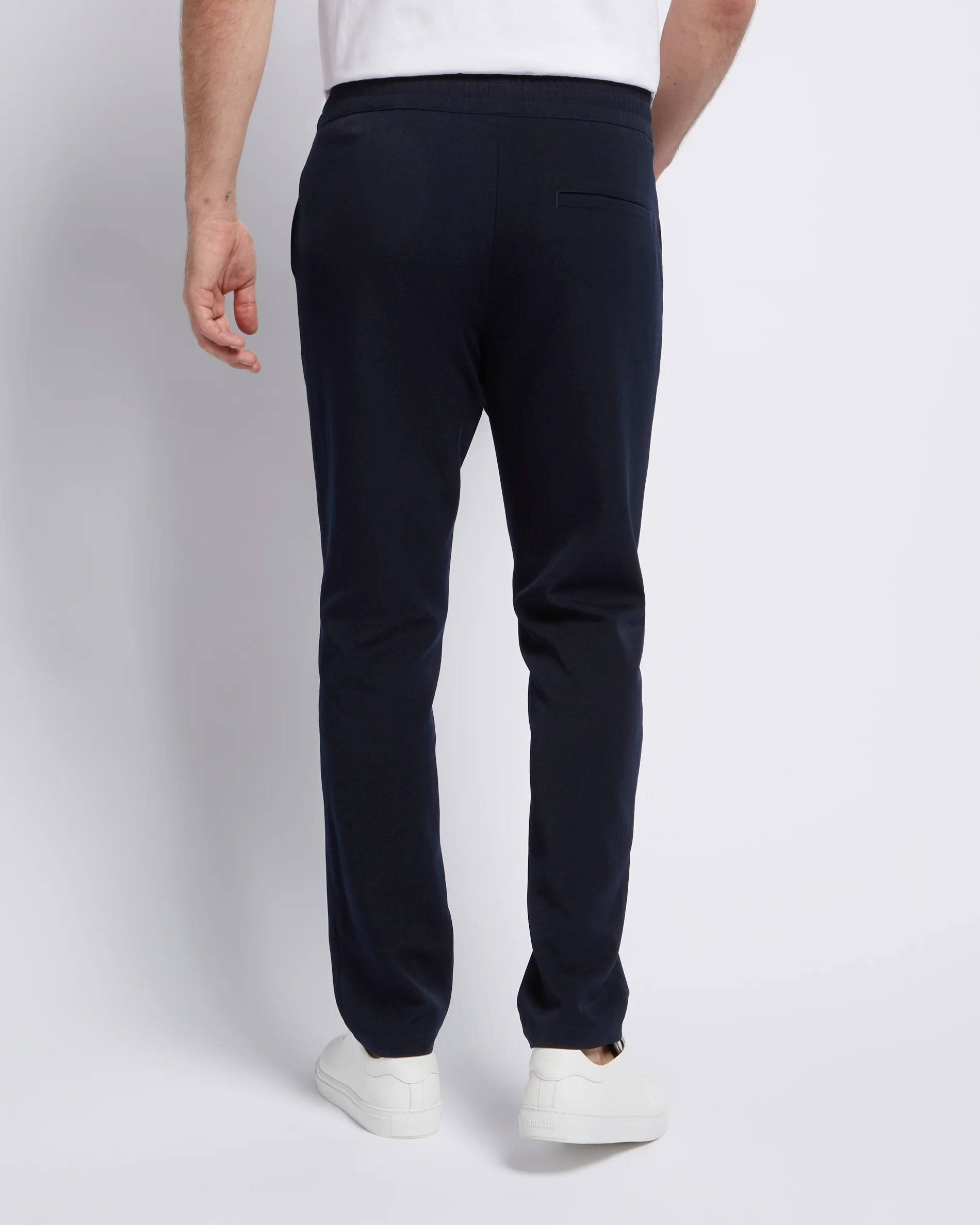 Relaxed Pants Navy - Image 4