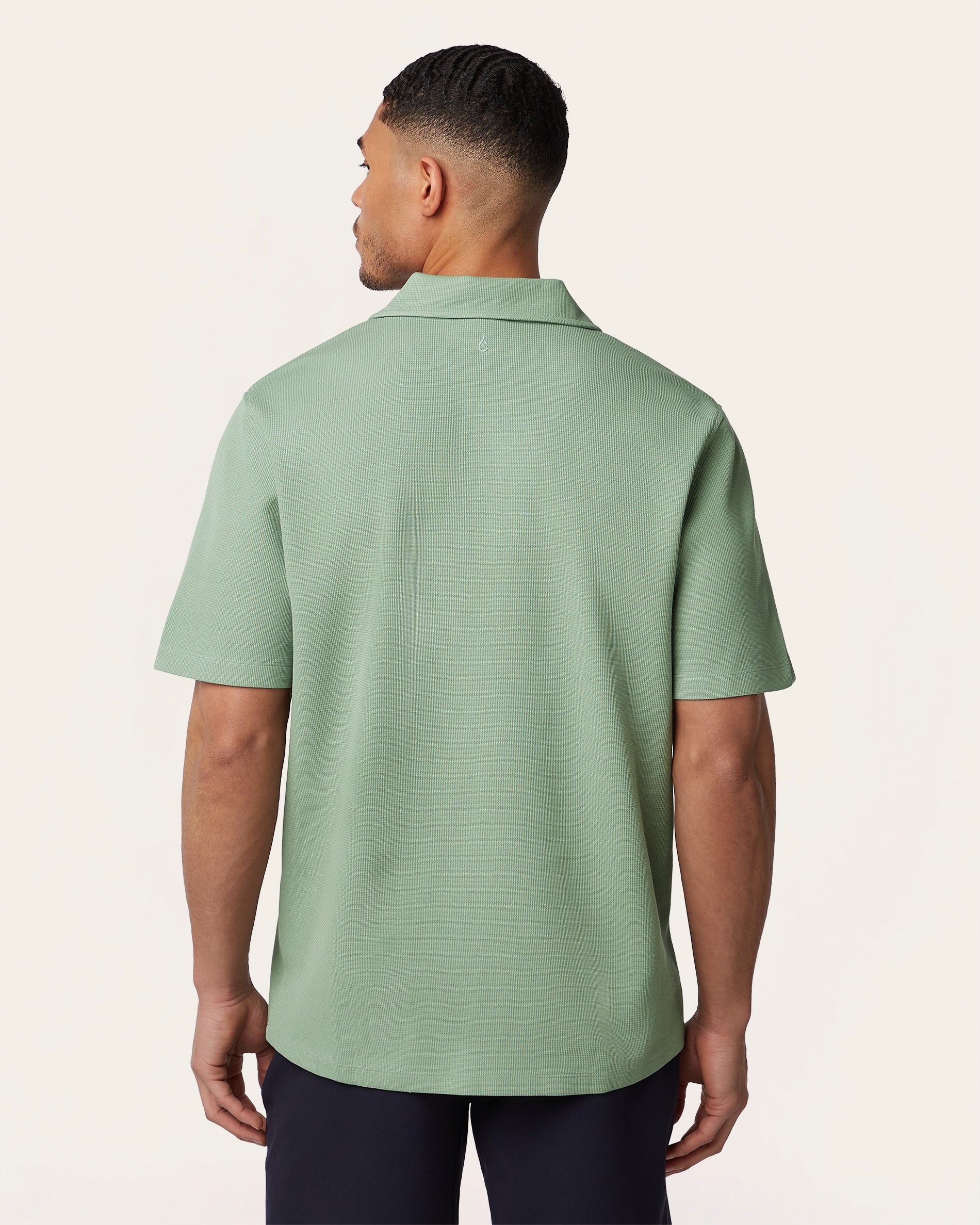 Relaxed Polo Fern Green - Image 3
