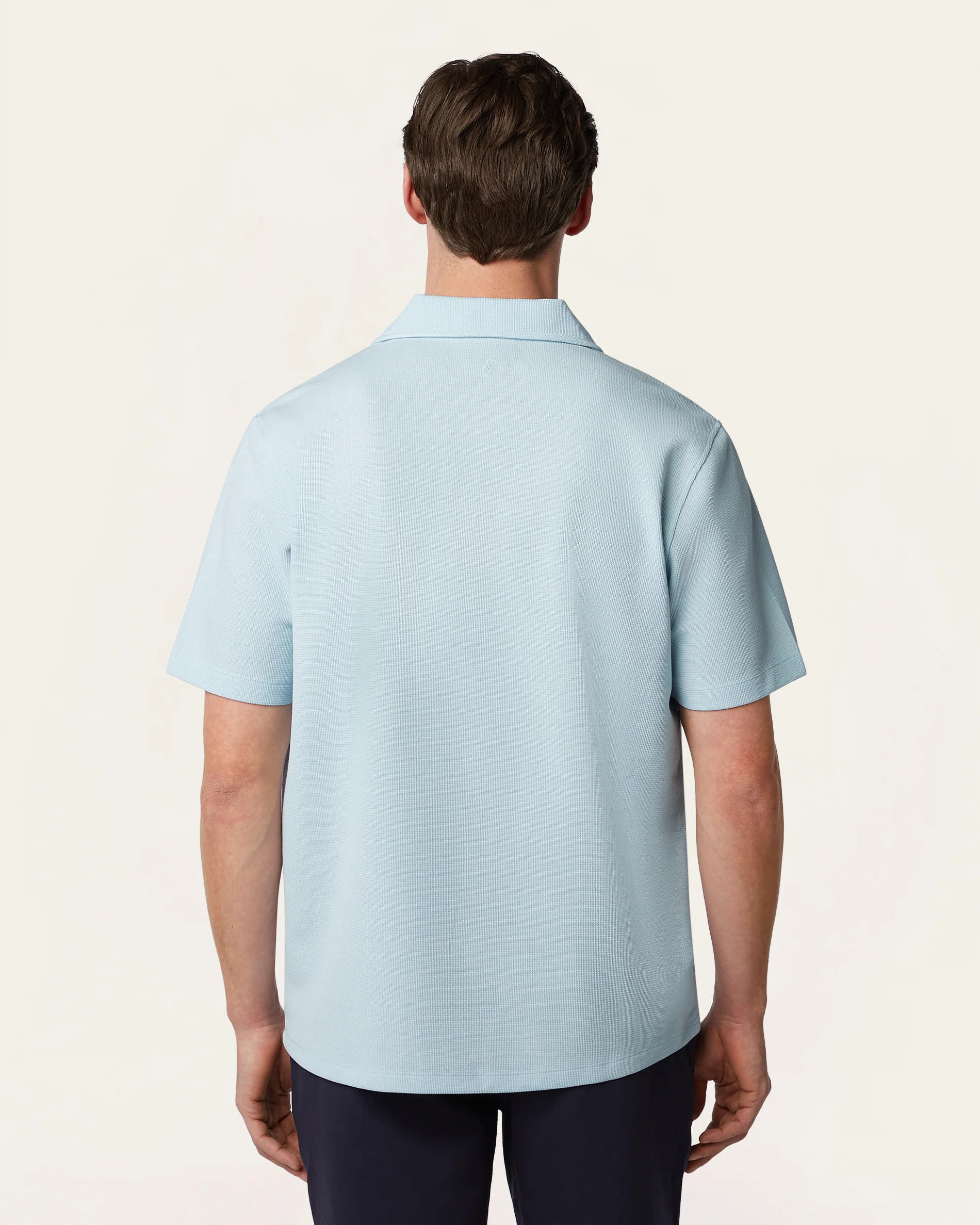 Relaxed Polo Light Blue - Image 4