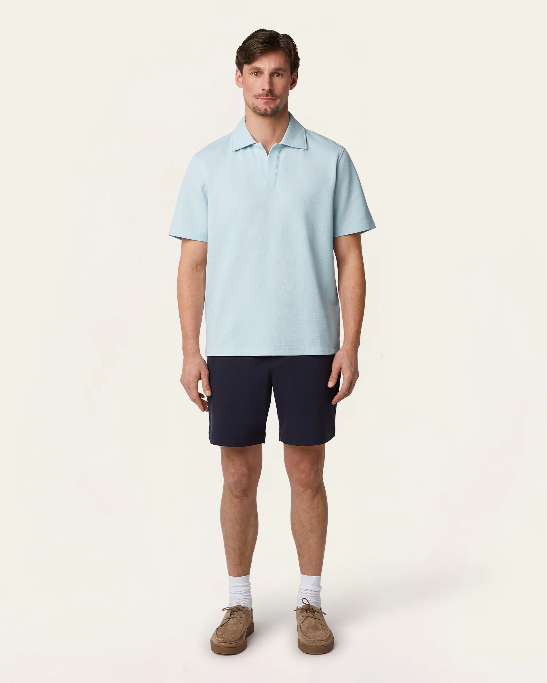 Relaxed Polo Light Blue - Image 5