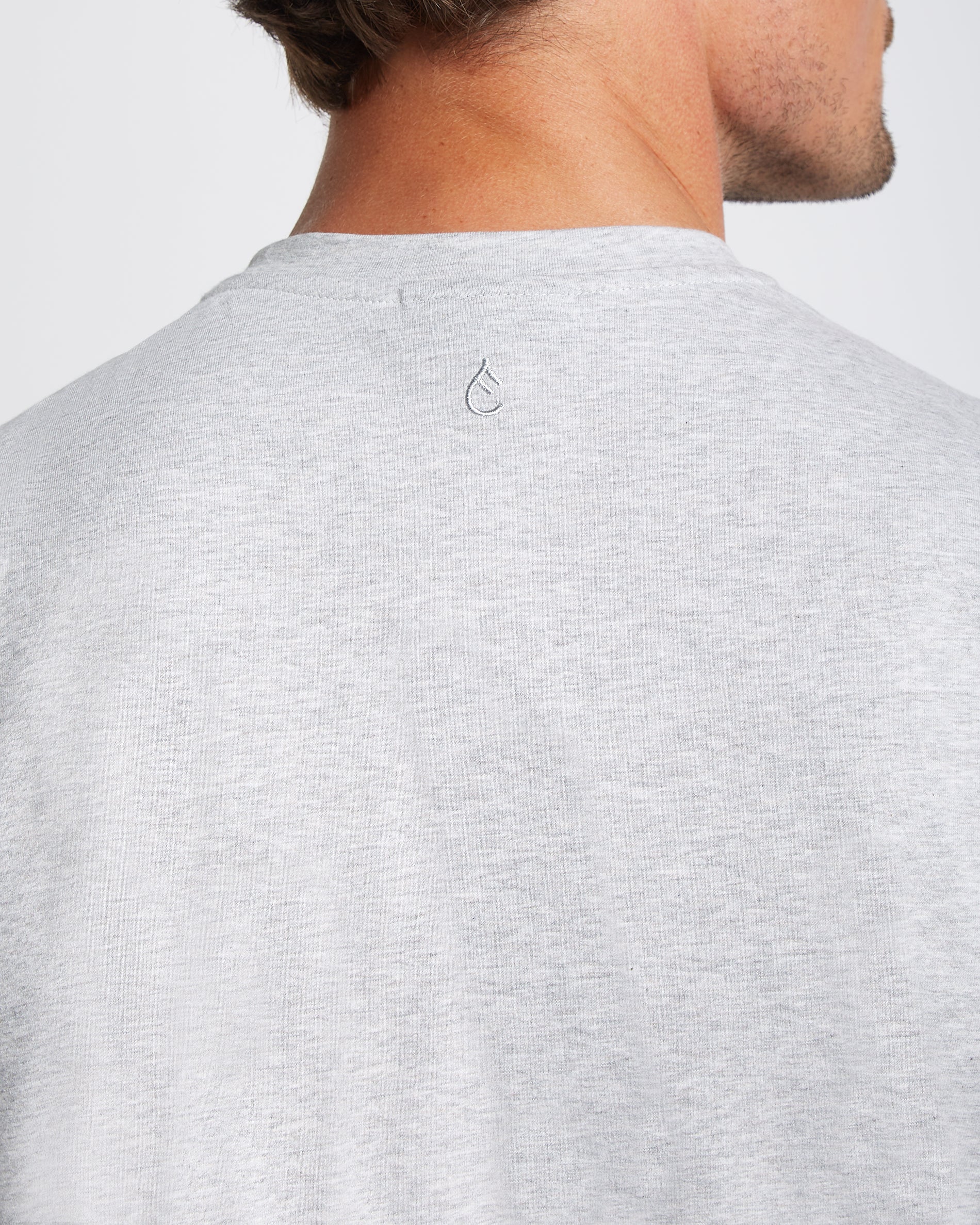 Relaxed T-shirt 3-pack bundle | White & Black & Light grey - Image 9