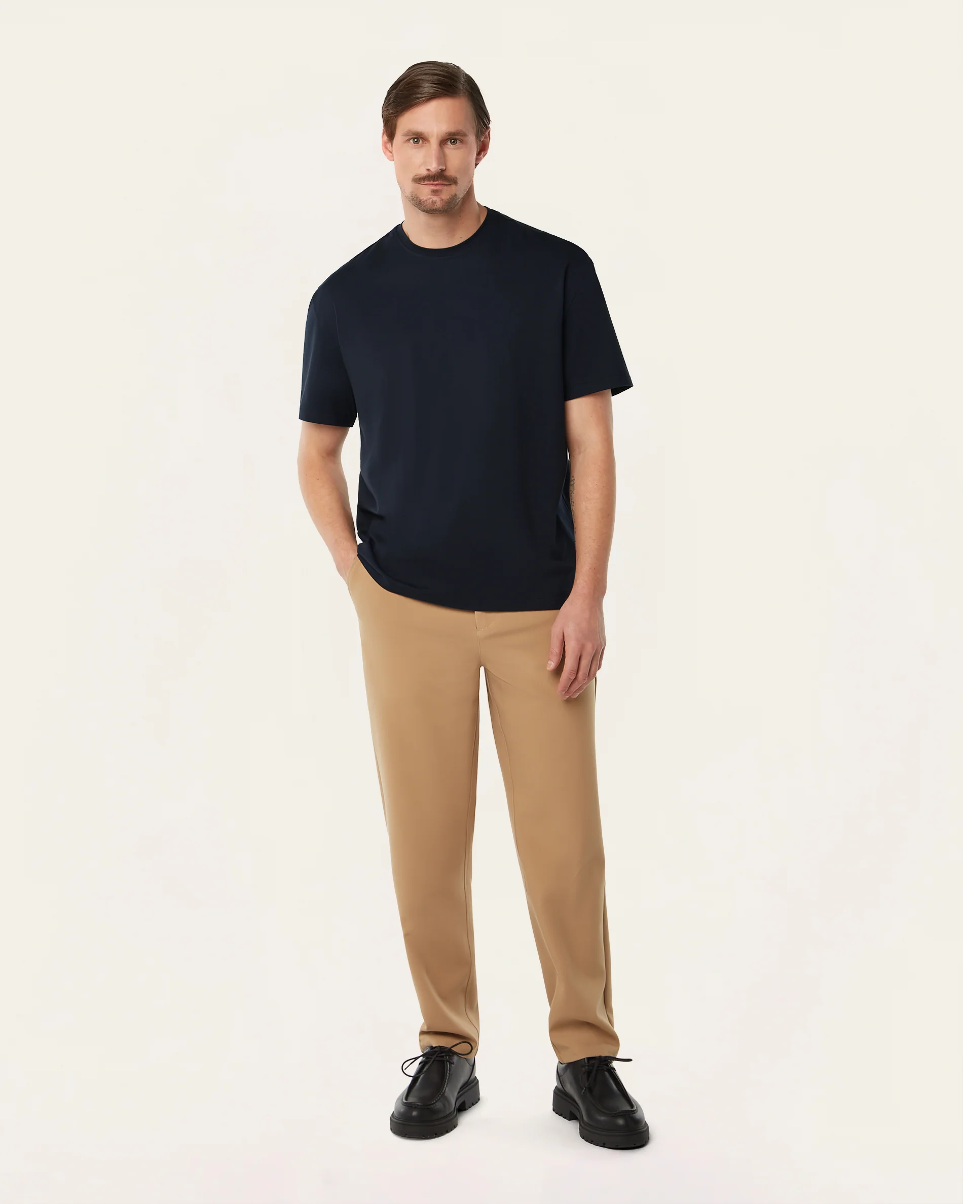 Relaxed T-shirt navy - Image 5
