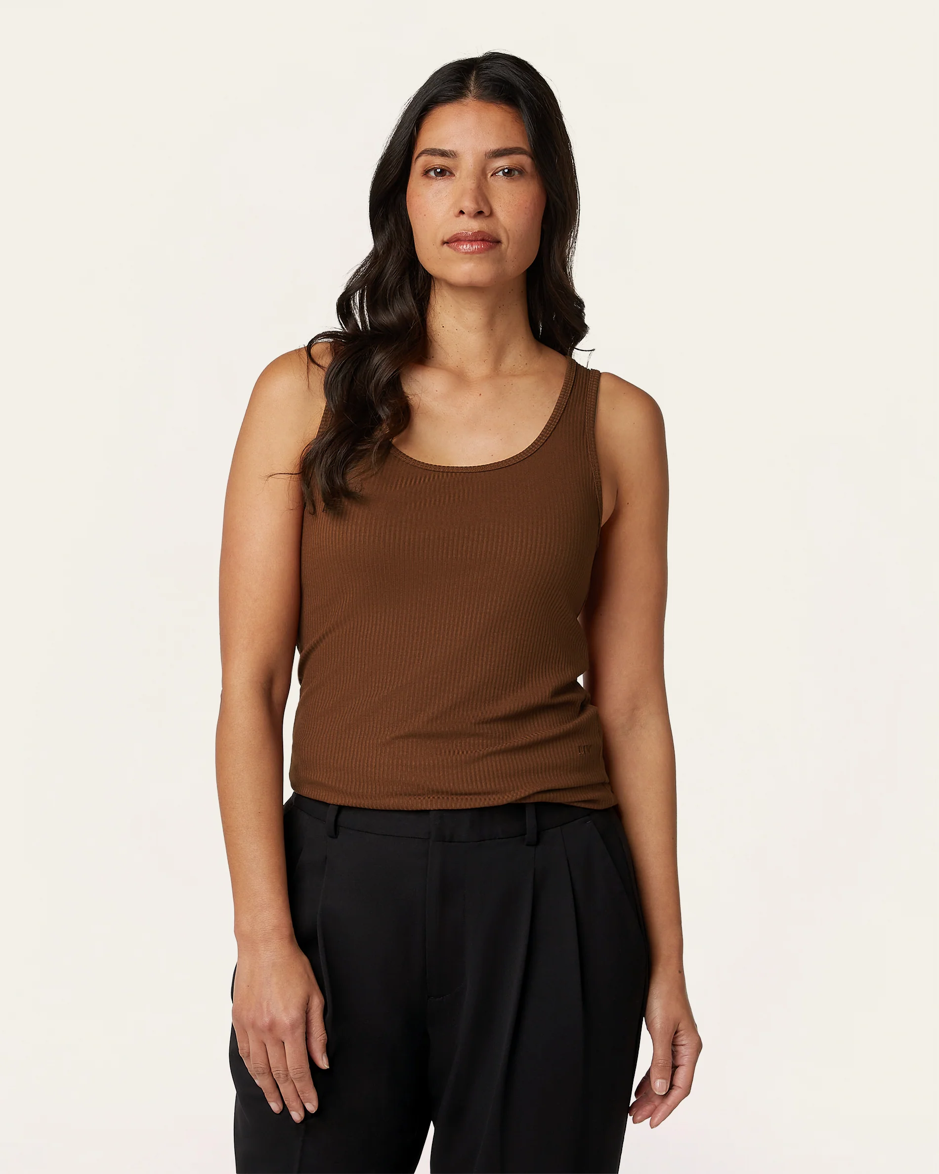 Reversible Tank top - Brown - Image 2