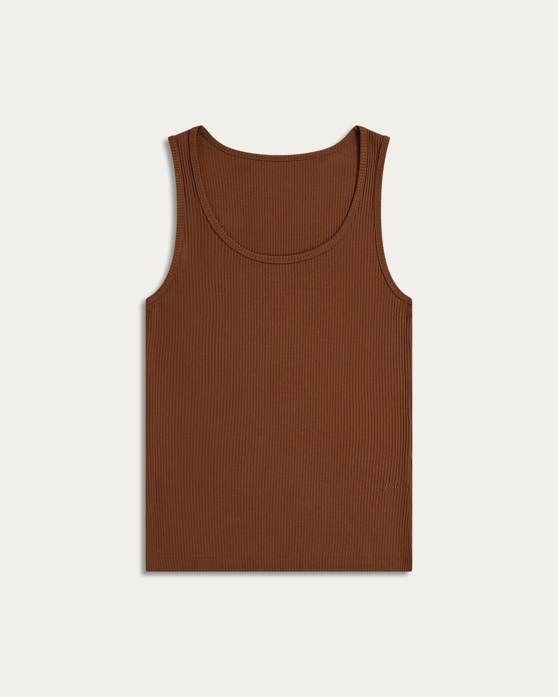 Reversible Tank top - Brown - Image 7
