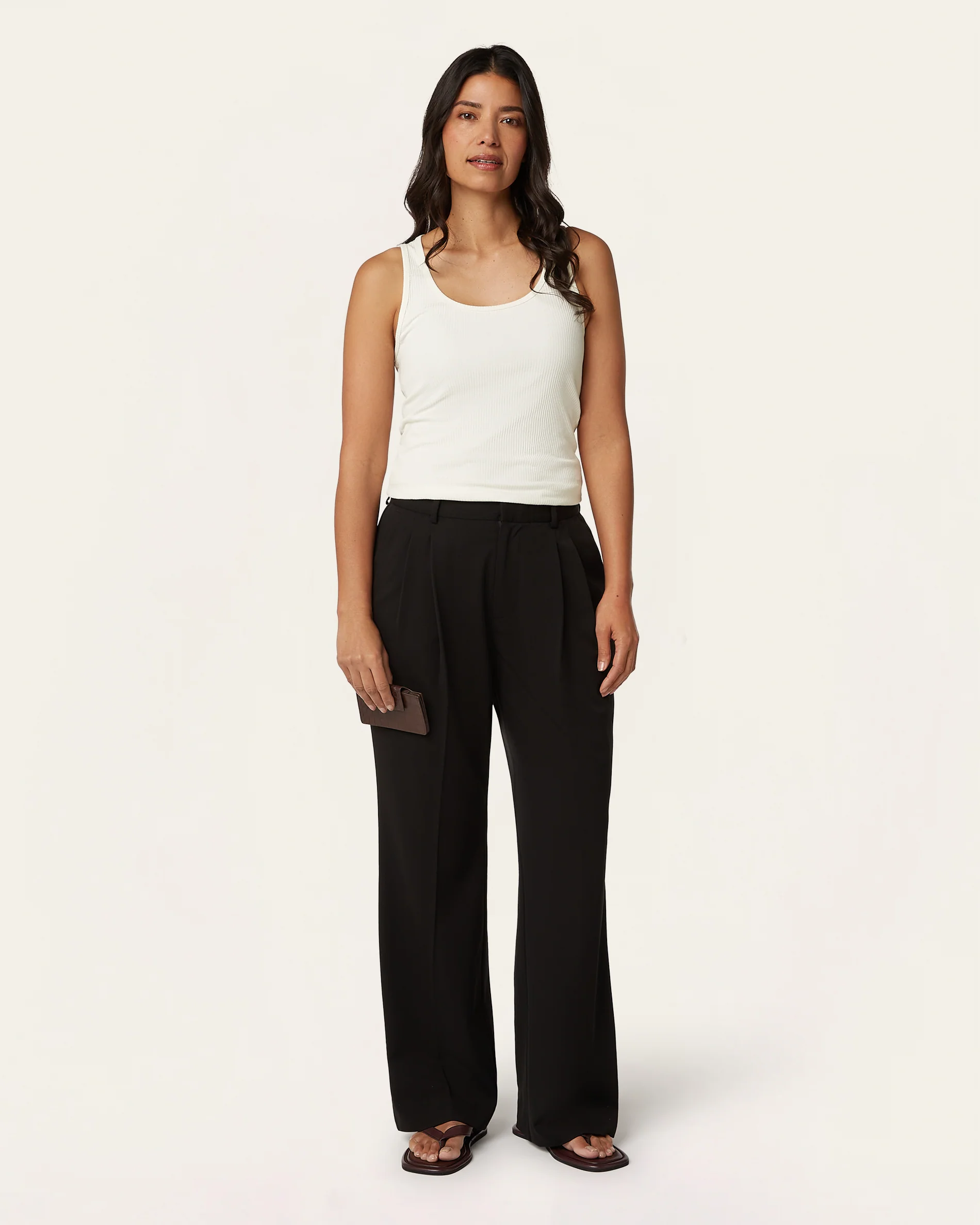 Reversible Tank top - Off White - Image 3