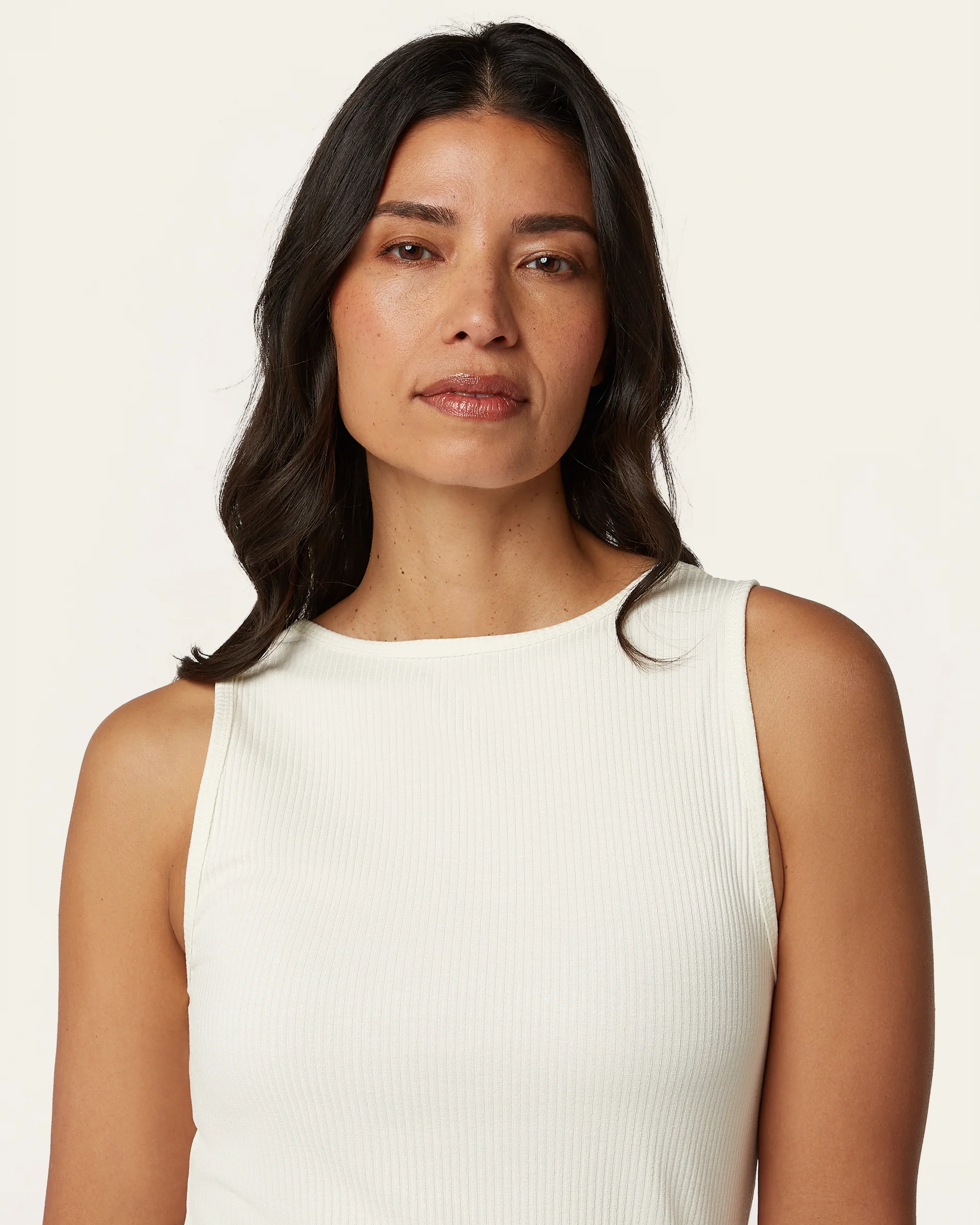 Reversible Tank top - Off White - Image 4