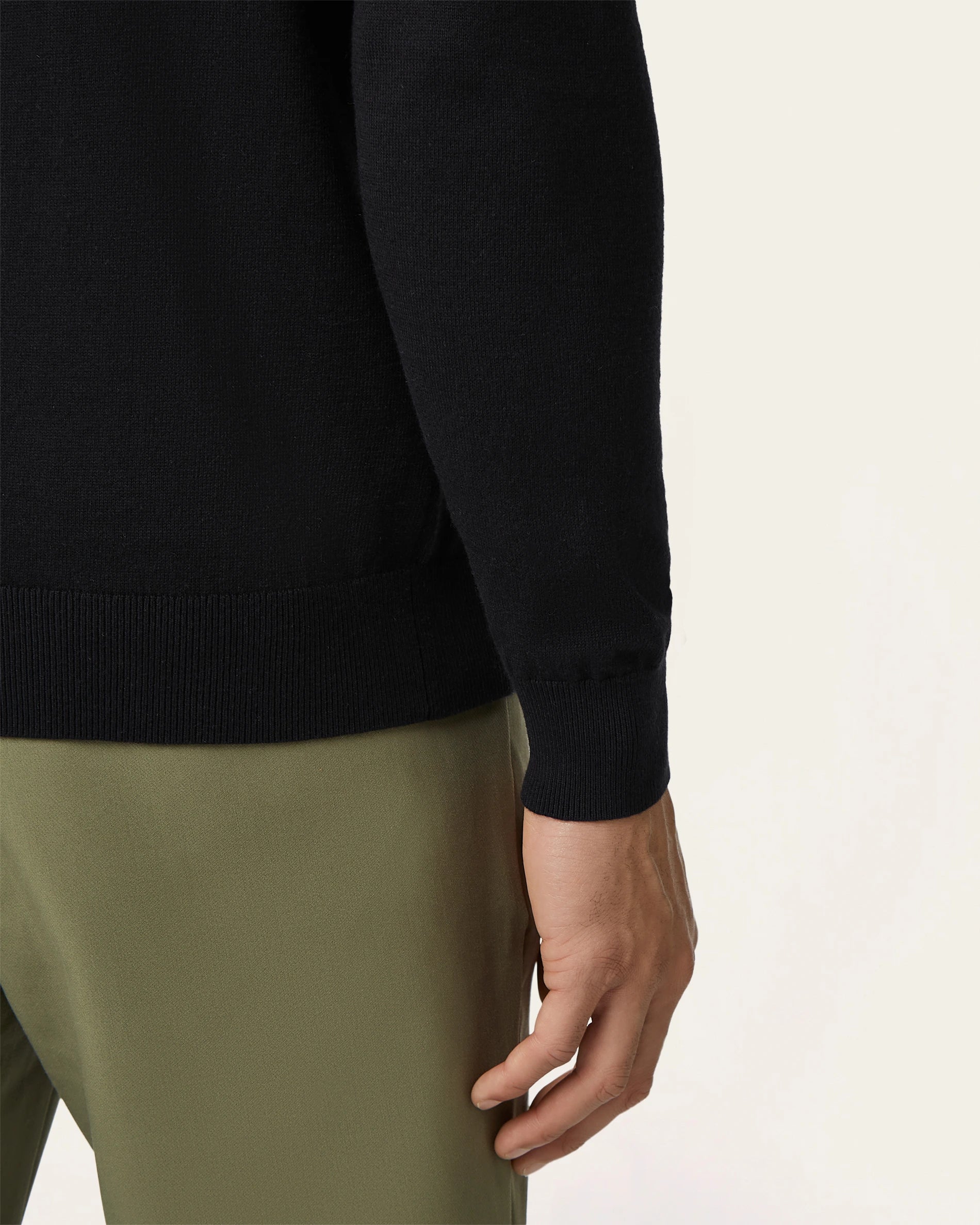 Seawool Crewneck Black - Image 5
