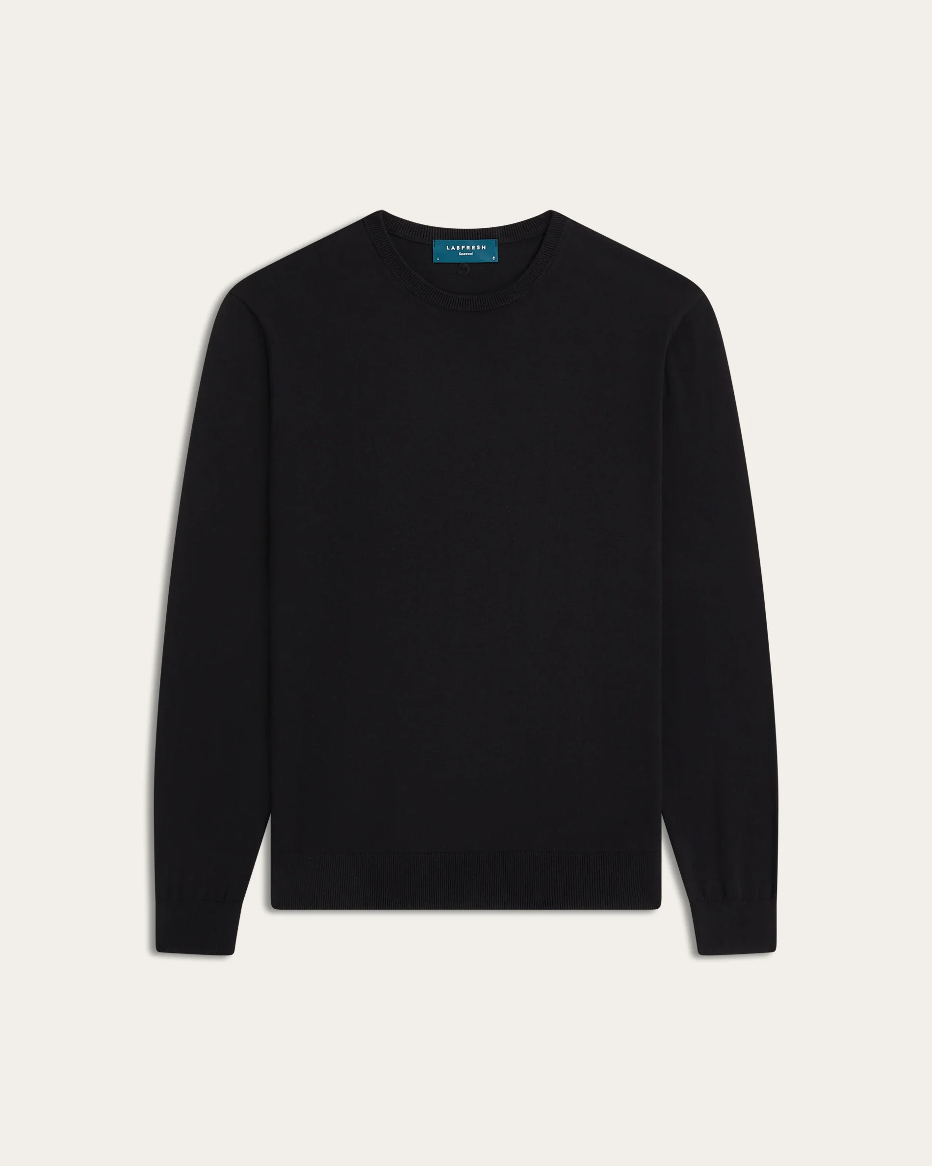 Seawool Crewneck Black - Image 6