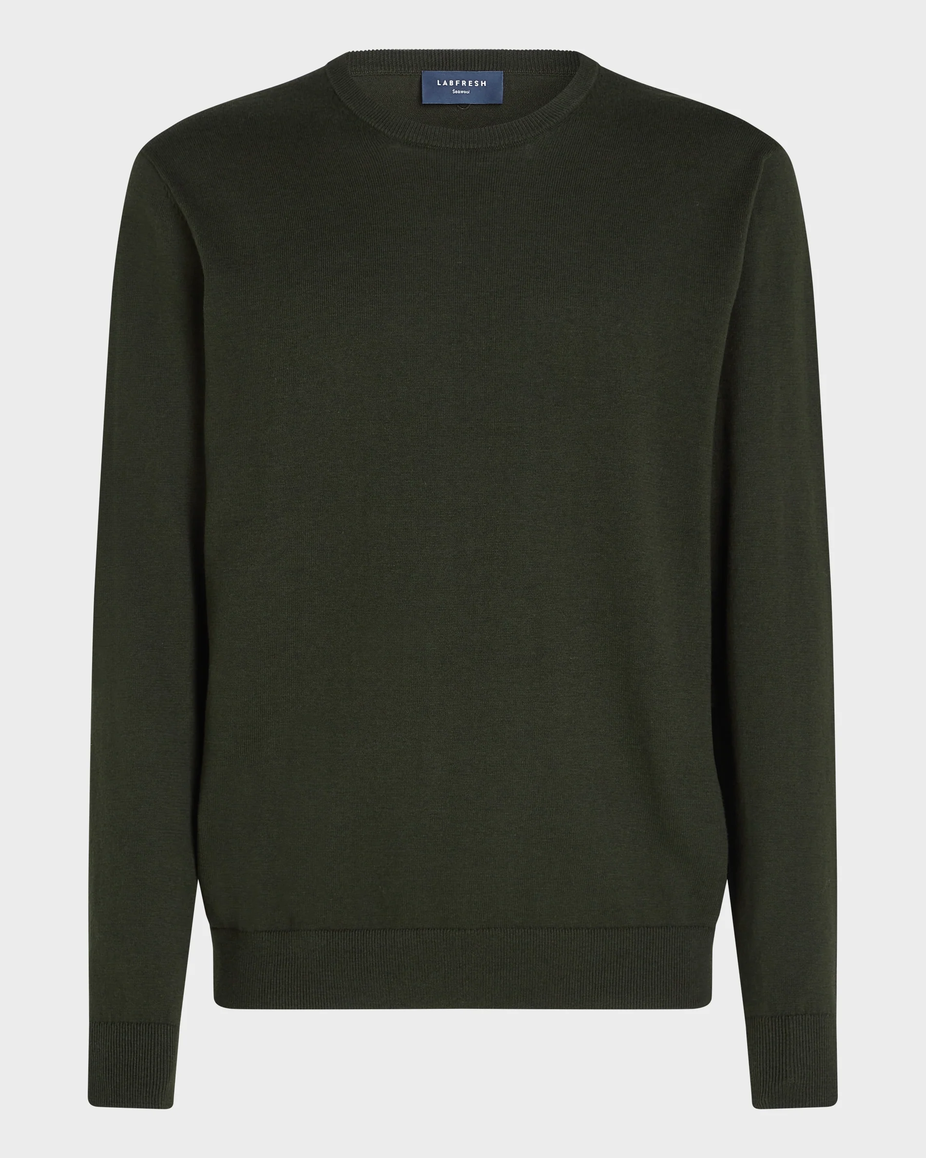 Seawool Crewneck Dark Green - Image 6