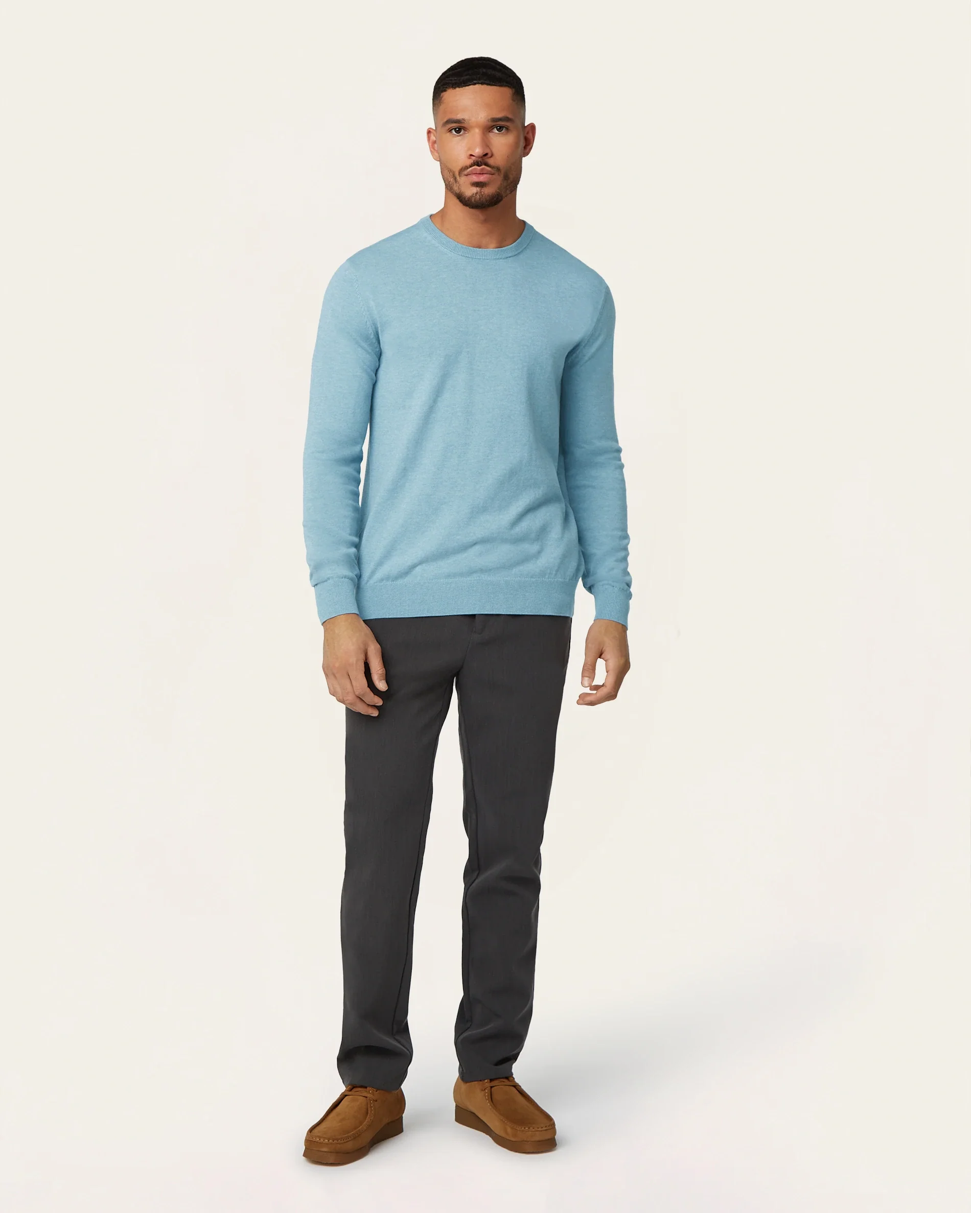 Seawool Crewneck Light Blue - Image 3